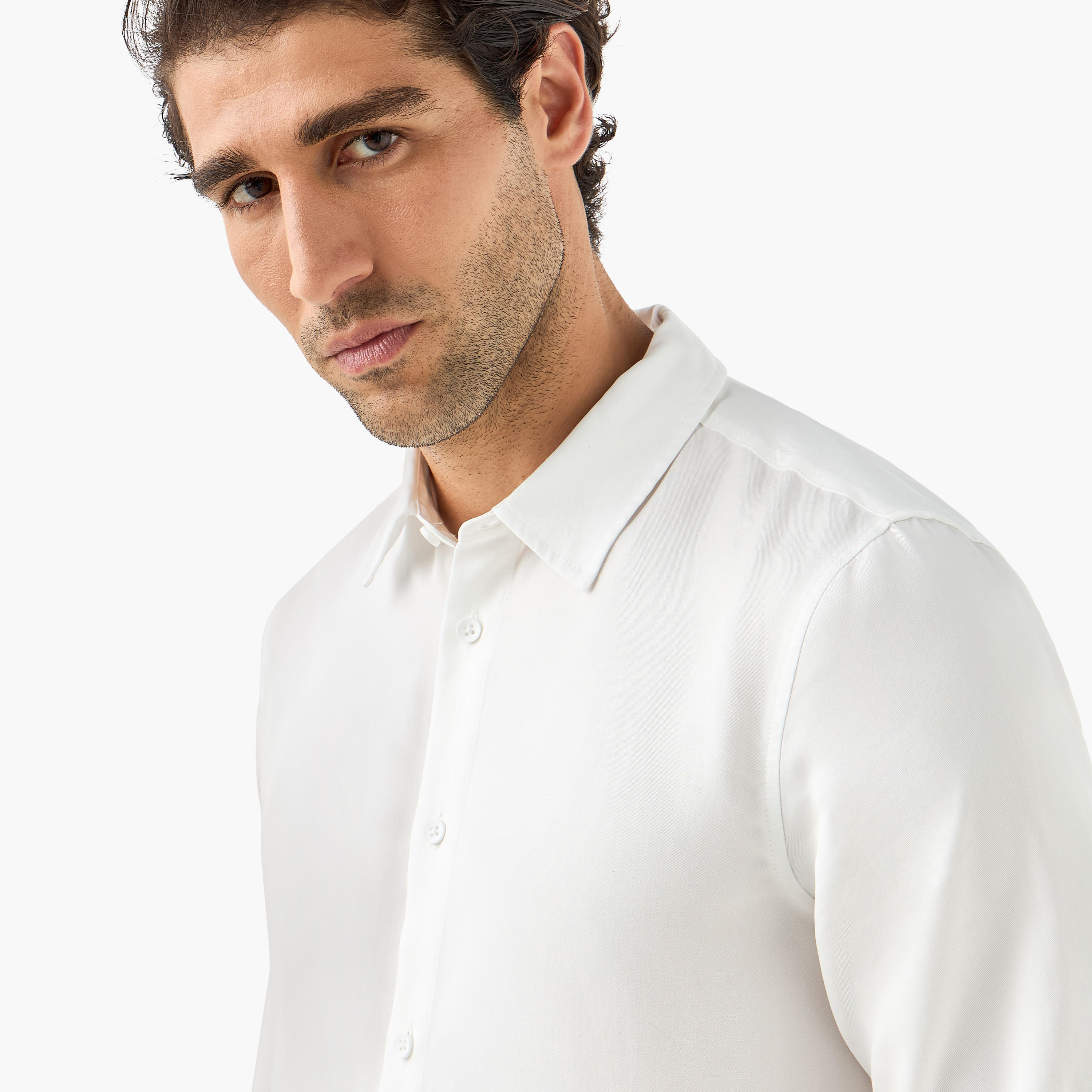 قميص بأكمام طويلة وقصة عادية-men-clothing-shirts-image-5
