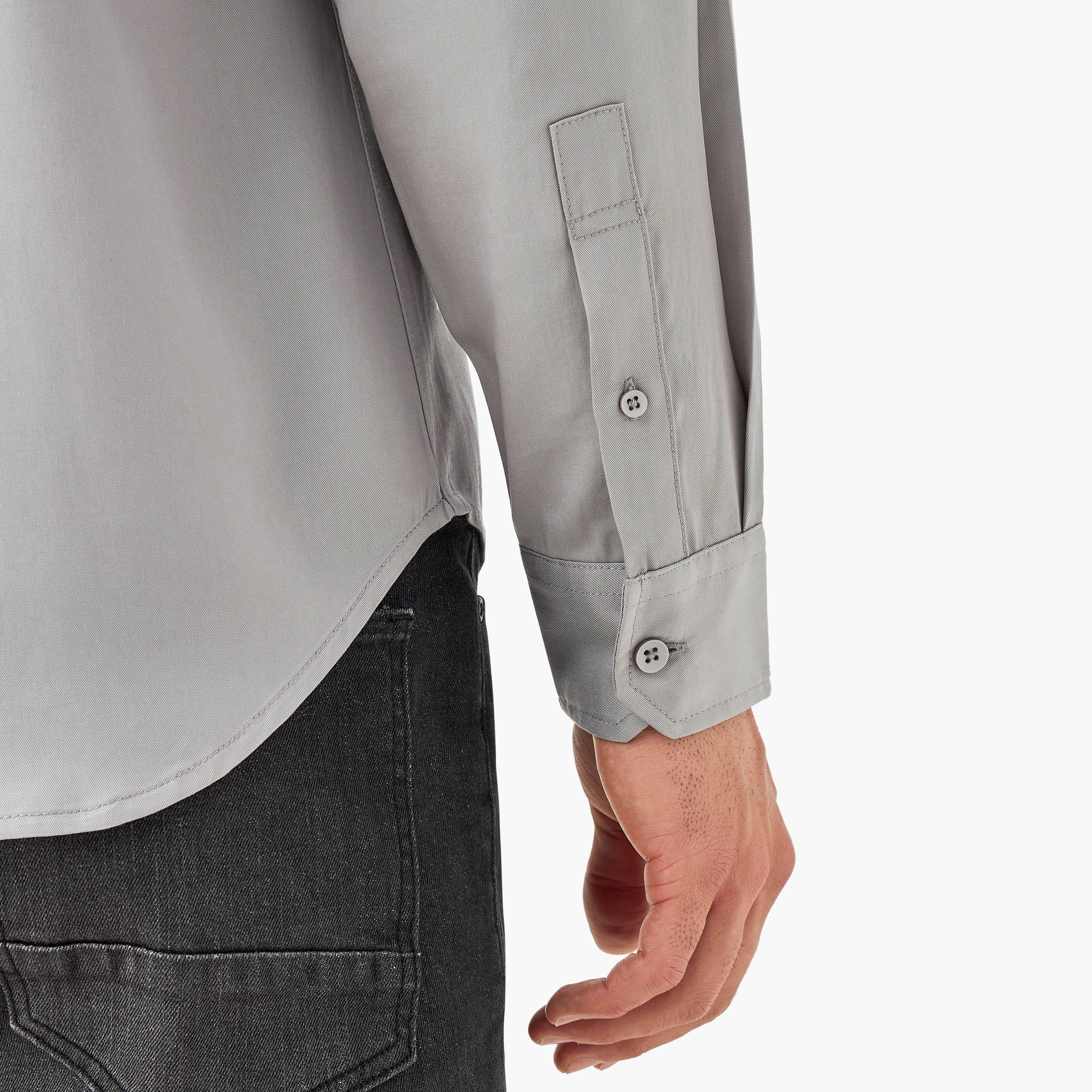 قميص بأكمام طويلة وقصة عادية-men-clothing-shirts-image-5