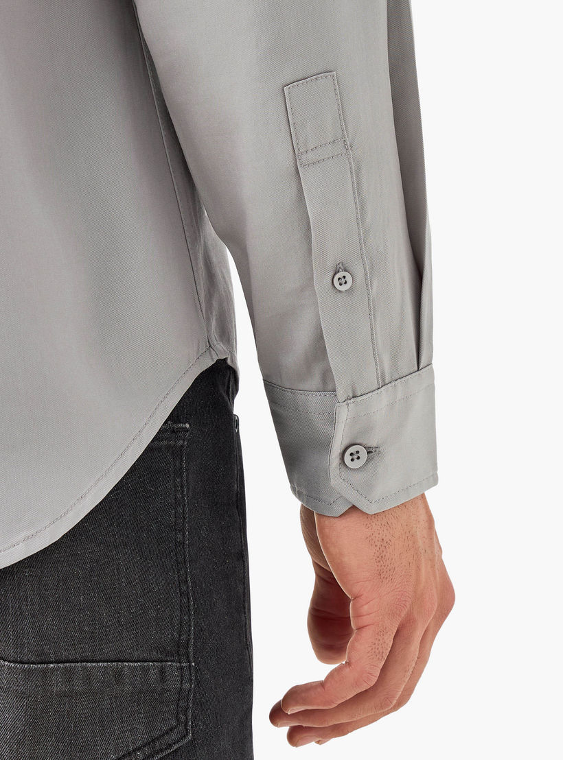 قميص بأكمام طويلة وقصة عادية-men-clothing-shirts-image-5