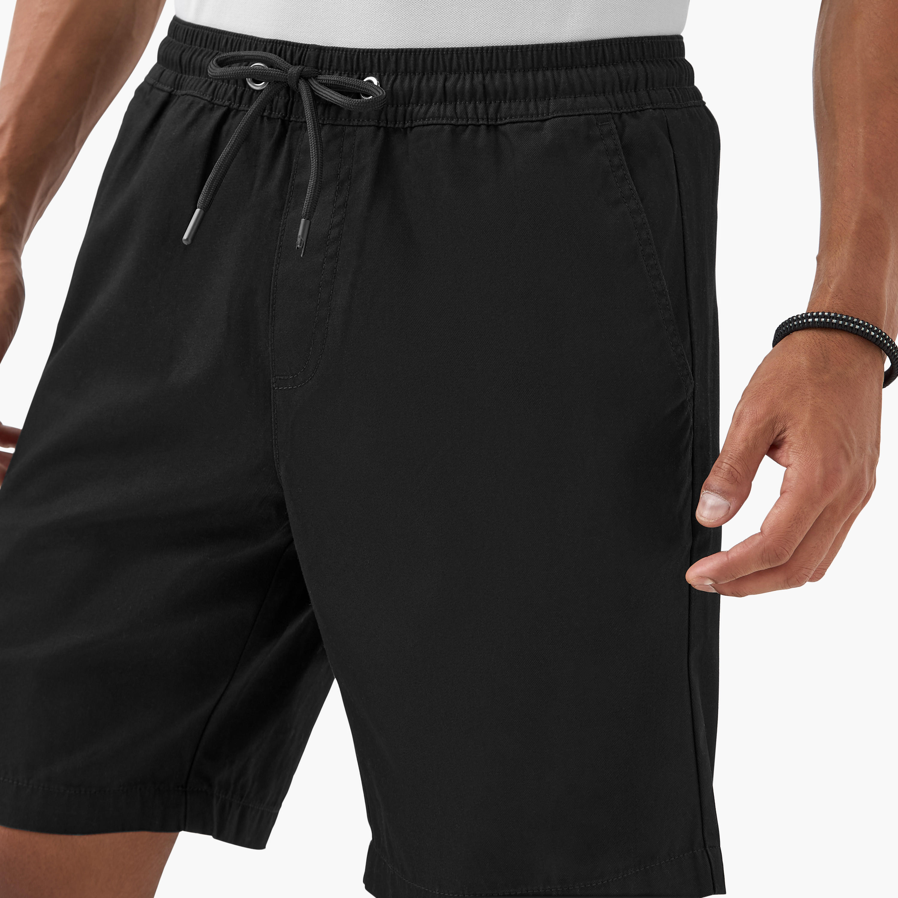 Relaxed Fit Bermuda Flexi Waist Shorts-men-clothing-bottoms-shorts-image-4