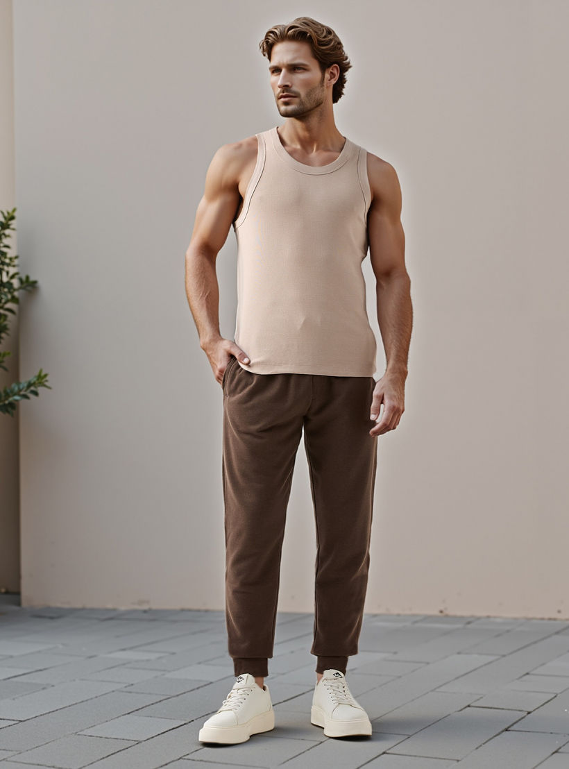فيست دون أكمام مضلع مع ياقة مستديرة-men-clothing-tshirtsandpolos-vests-image-4
