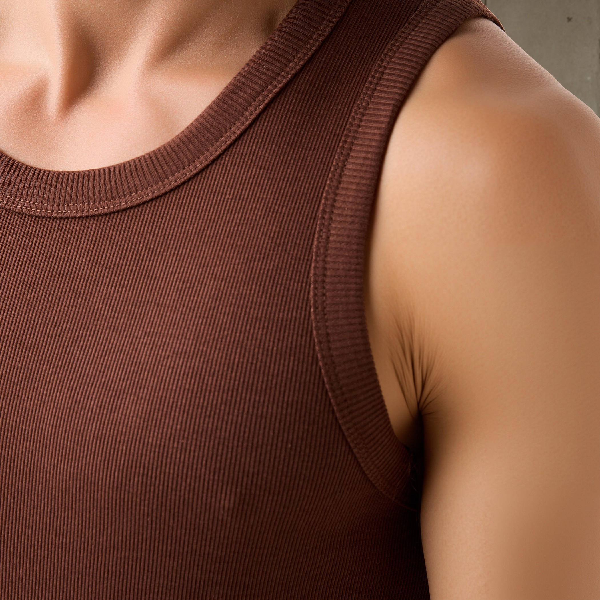 Ribbed Sleeveless Vest with Round Neck-men-clothing-tshirtsandpolos-vests-image-5