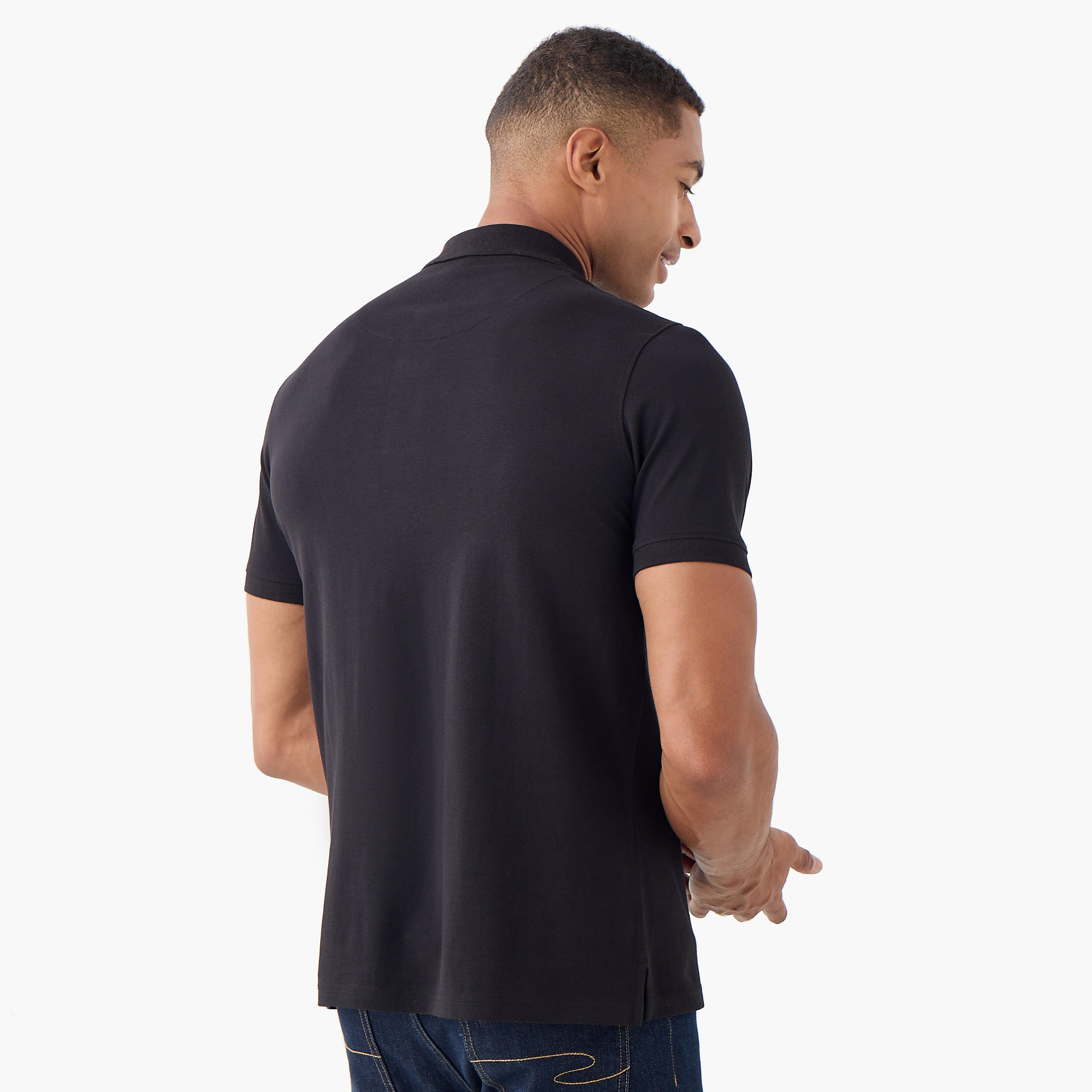 Regular Fit Polo T-shirt with Short Sleeves-men-clothing-tshirtsandpolos-polos-image-3