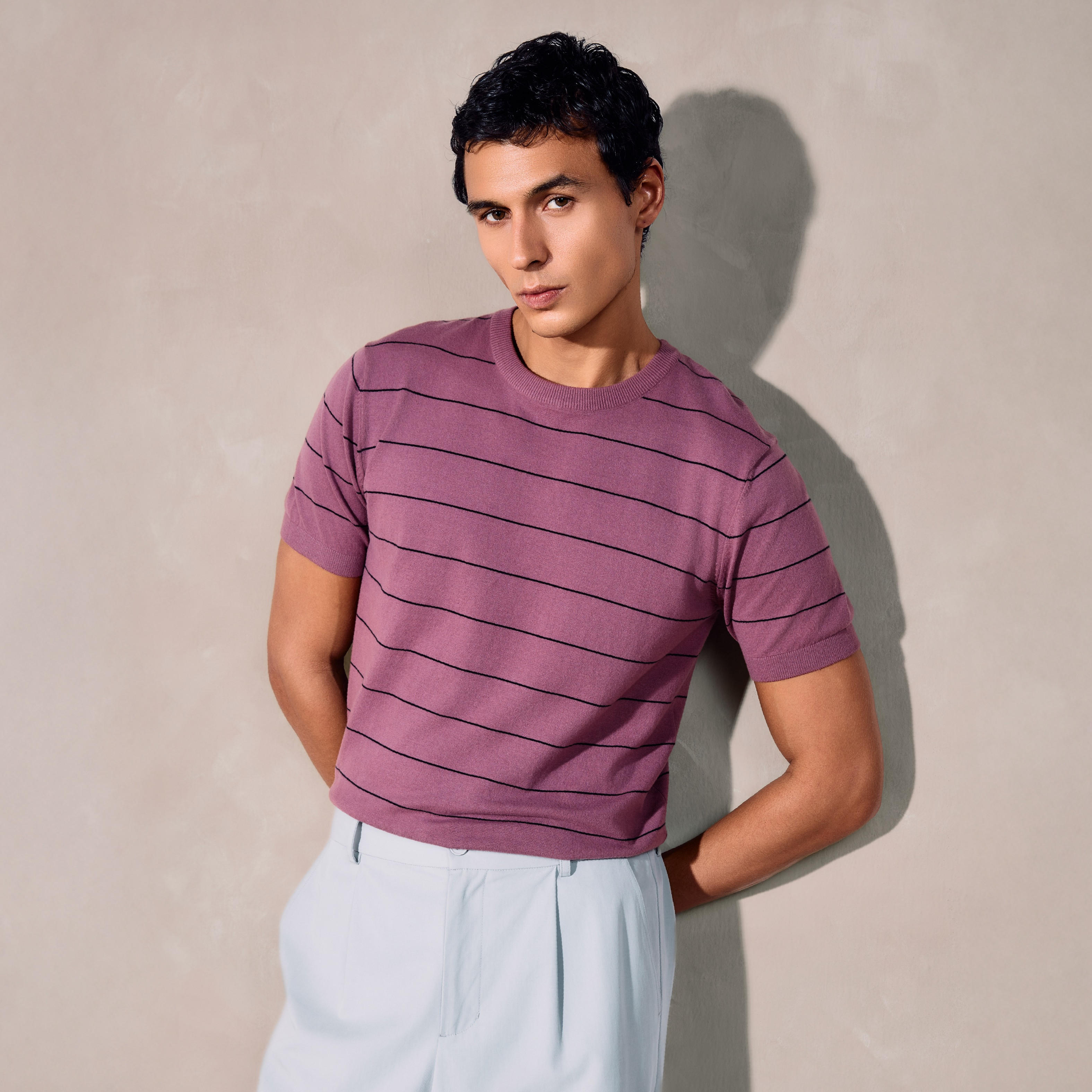 Striped Crew Neck T-shirt-men-clothing-tshirtsandpolos-tshirts-image-1