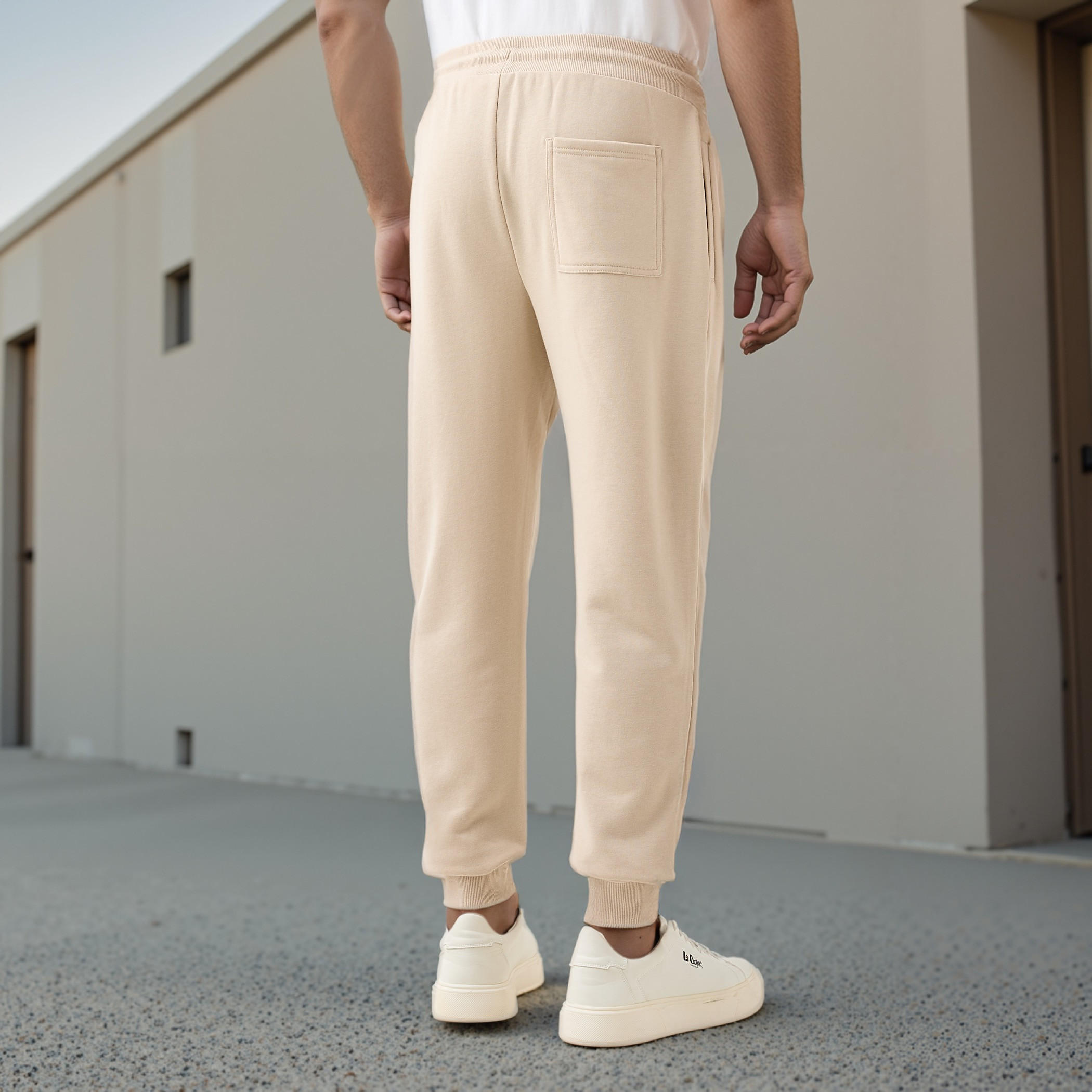 Men Regular Fit Joggers with FlexiComfort Waistband-men-clothing-bottoms-joggers-image-3