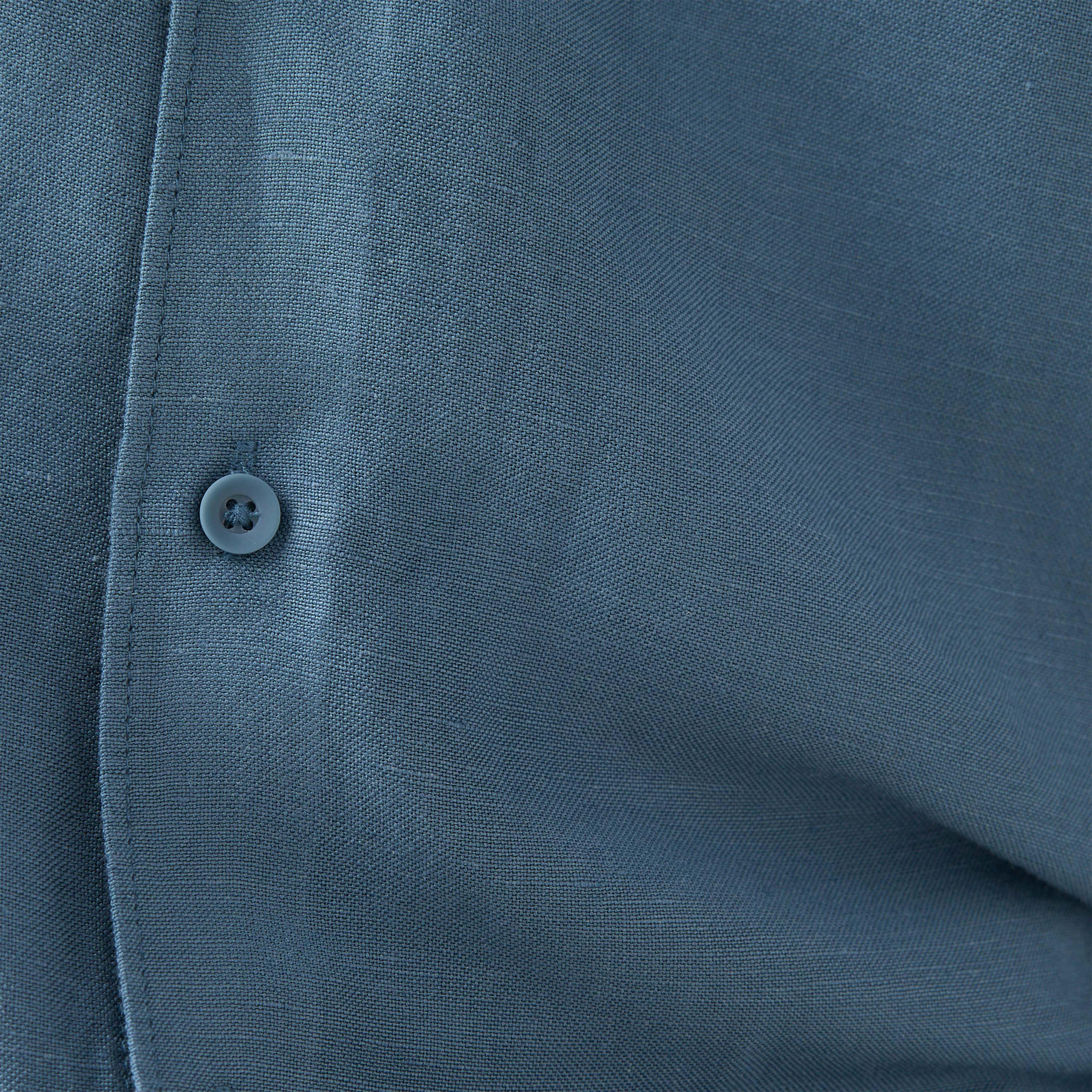 Regular Fit Linen Blend Shirt-men-clothing-shirts-image-5