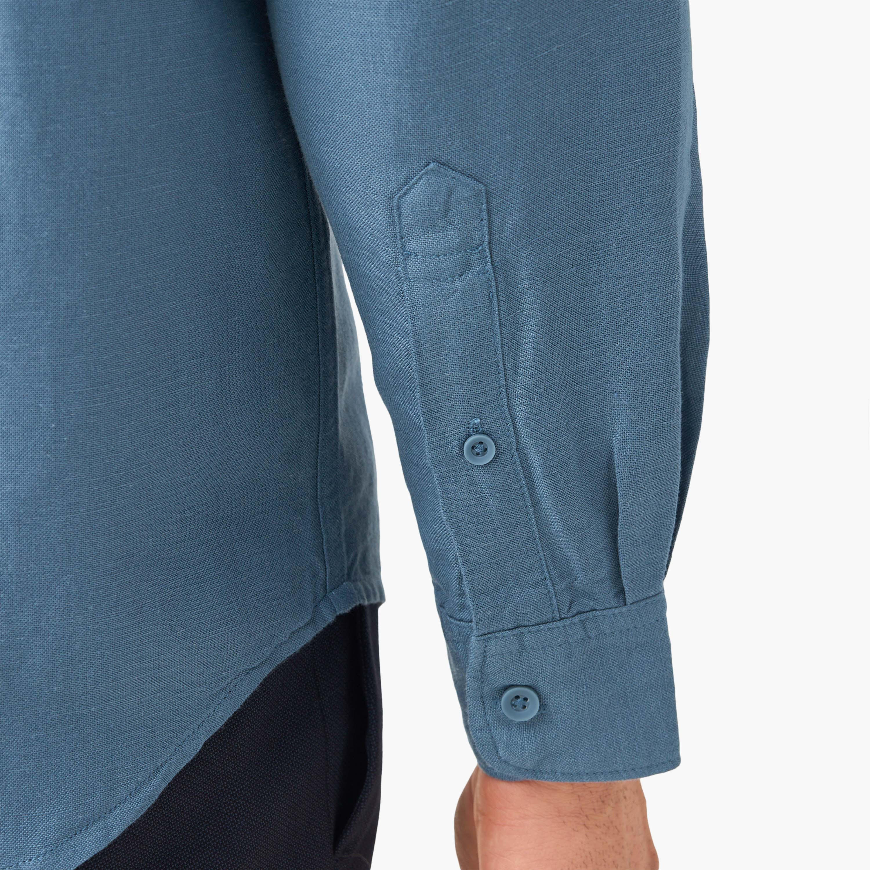Regular Fit Linen Blend Shirt-men-clothing-shirts-image-6