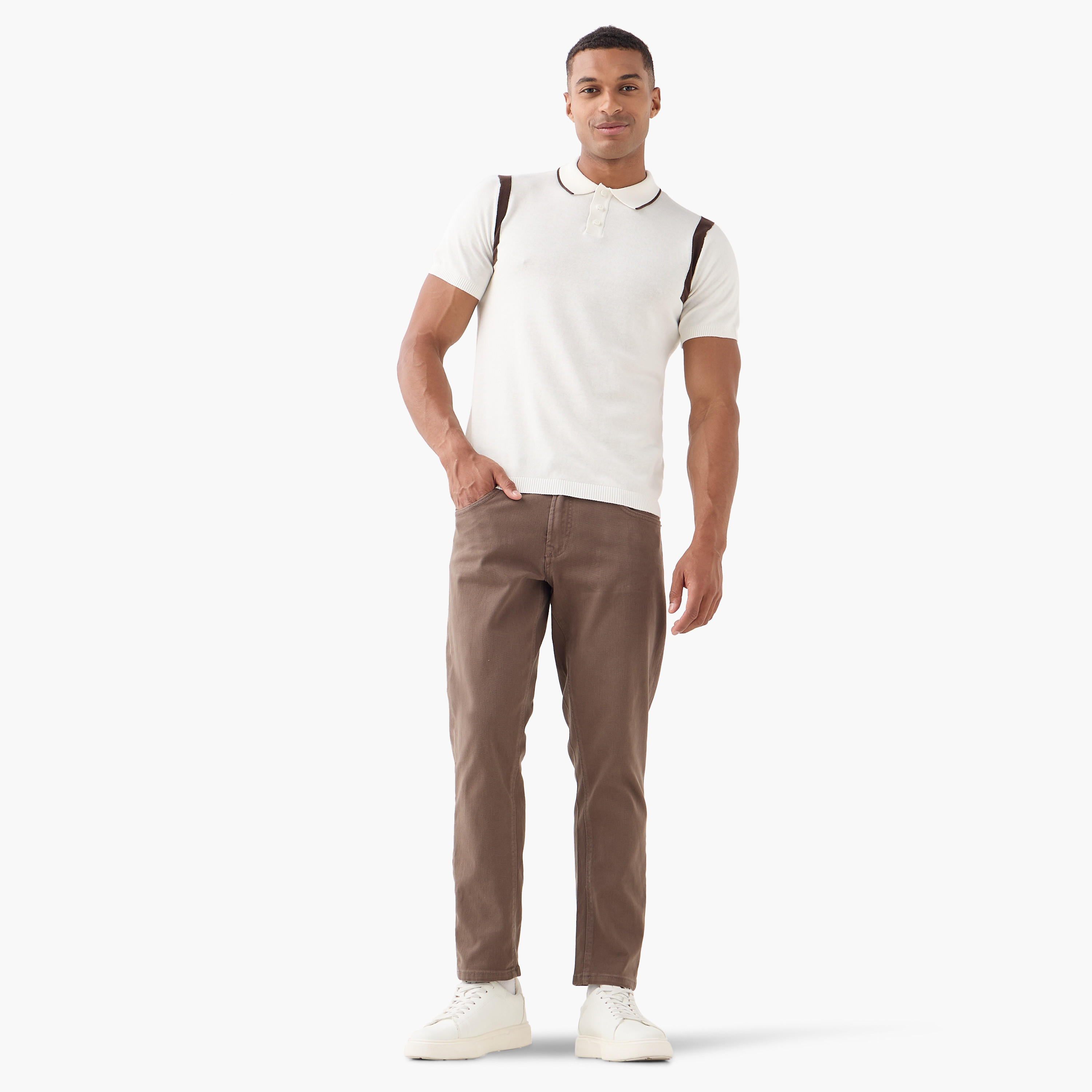 Panelled Polo T-shirt-men-clothing-tshirtsandpolos-polos-image-2