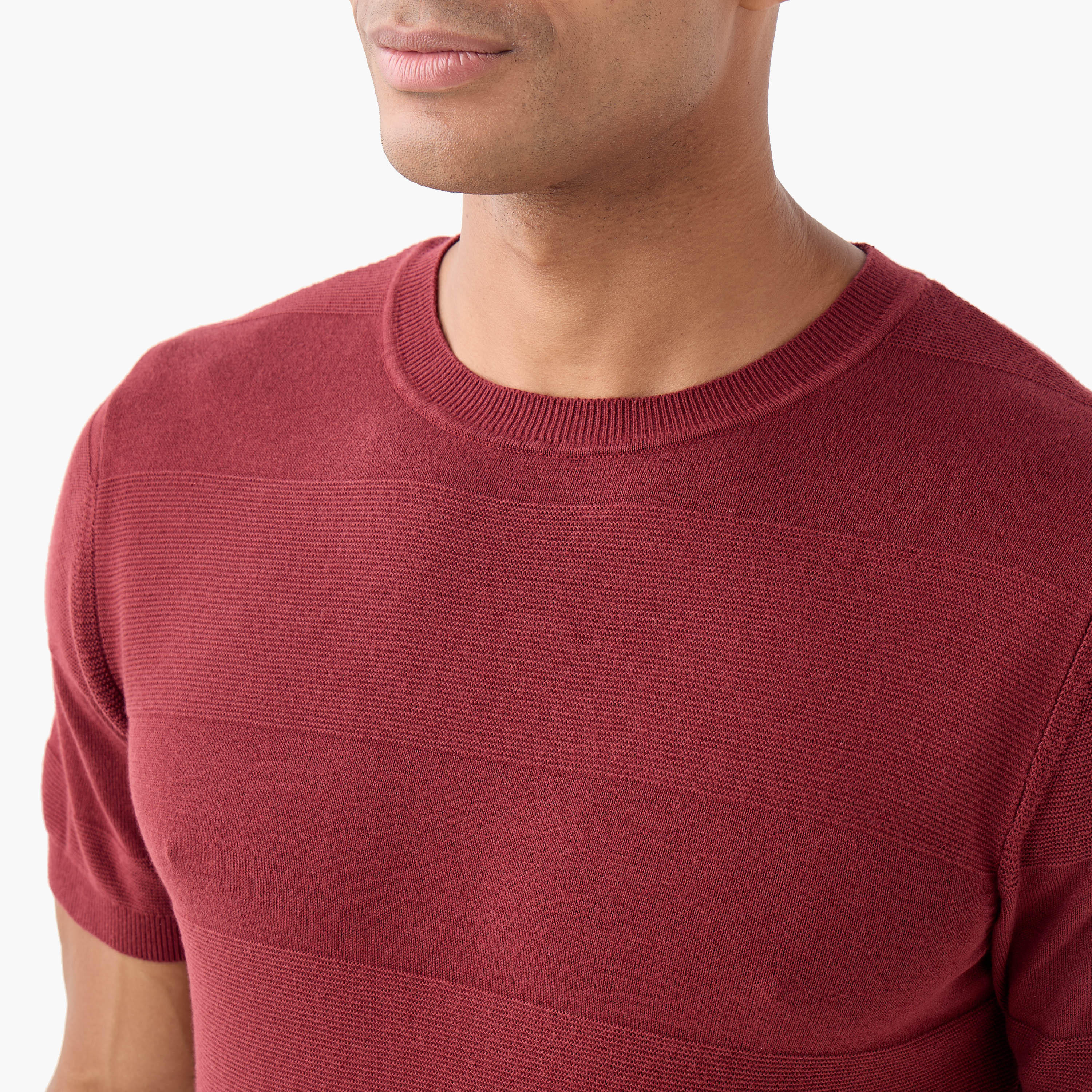 Ribbed Crew Neck T-shirt-men-clothing-tshirtsandpolos-tshirts-image-4