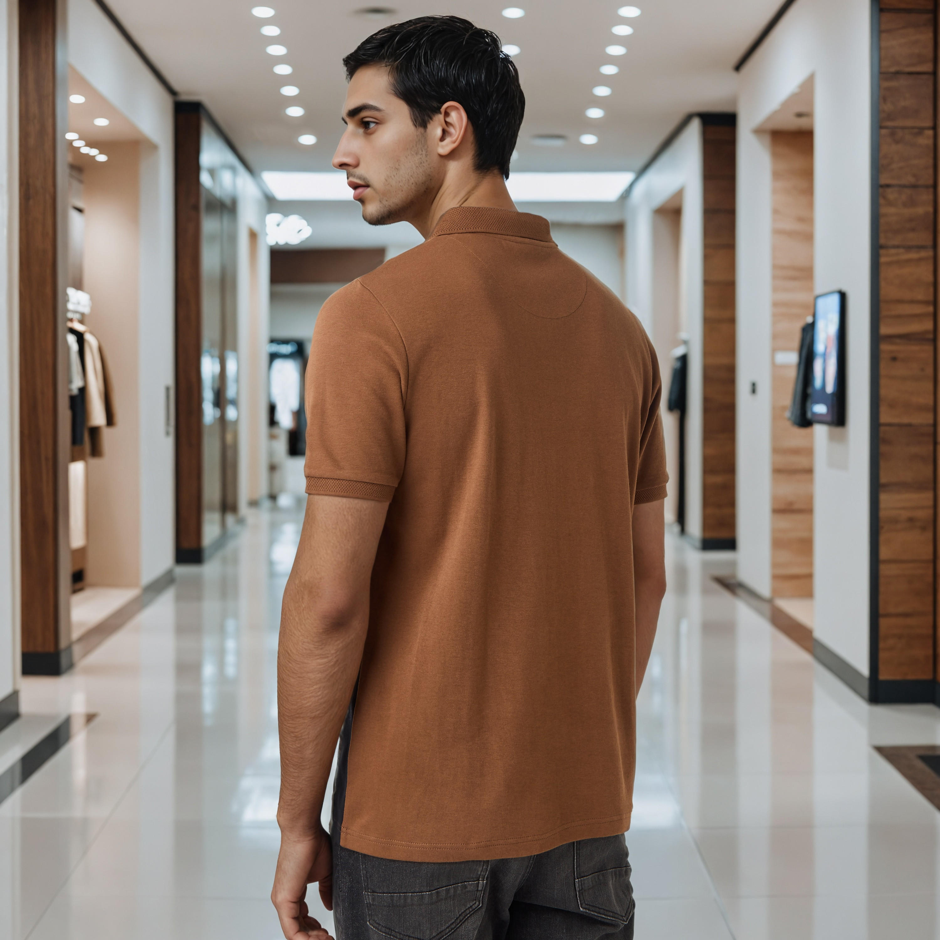 تيشيرت بولو بقوالب ملونة-men-clothing-tshirtsandpolos-polos-image-3