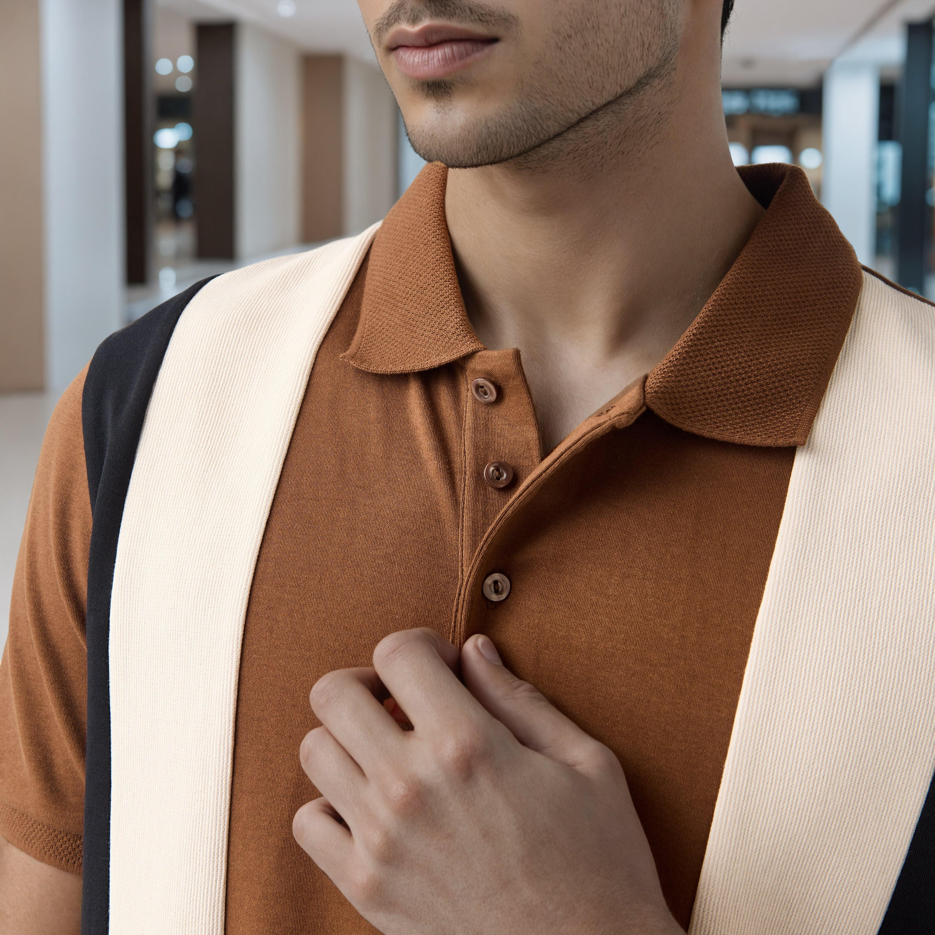 Colourblock Polo T-shirt-men-clothing-tshirtsandpolos-polos-image-4