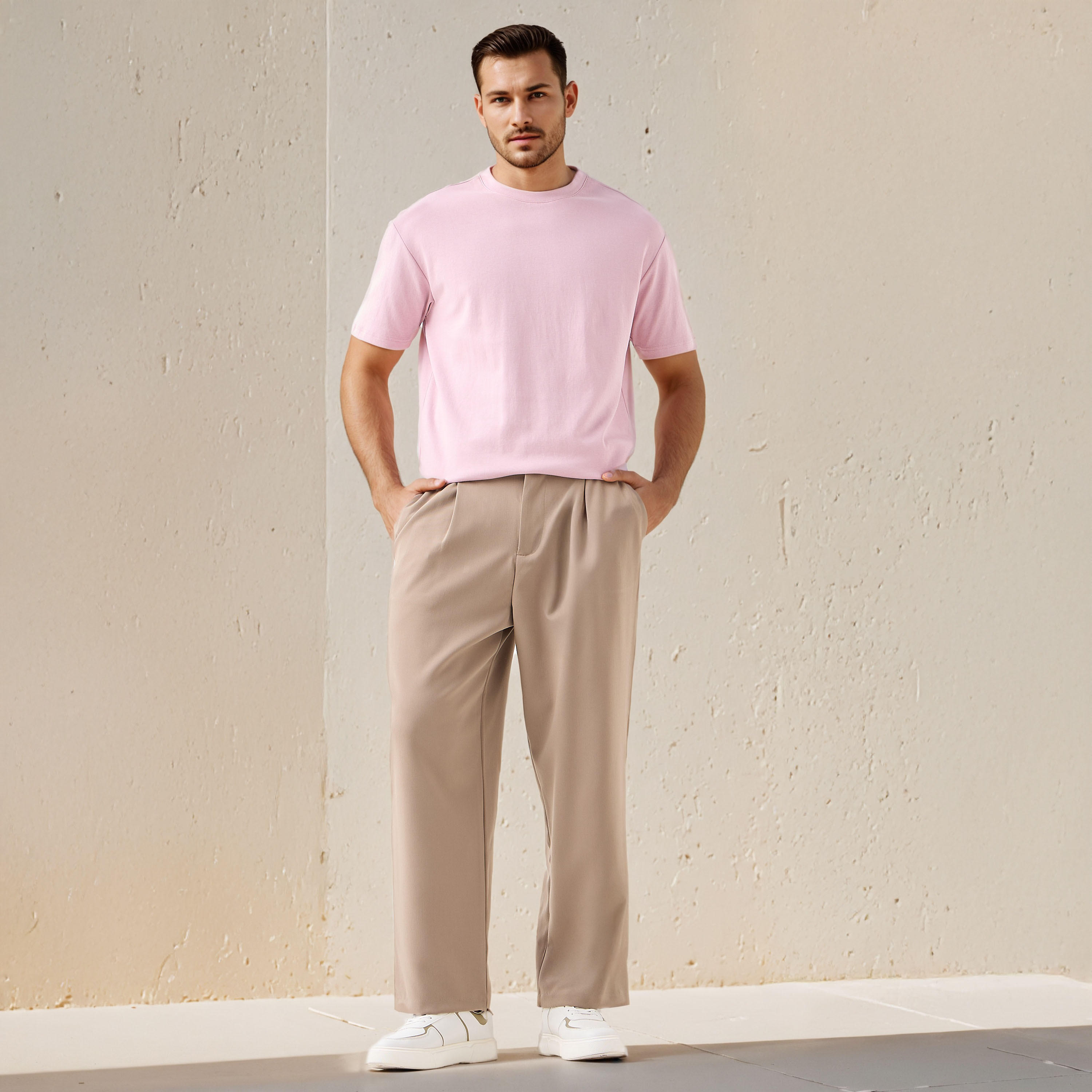 Relaxed Fit Crew Neck T-shirt-men-clothing-tshirtsandpolos-tshirts-image-2