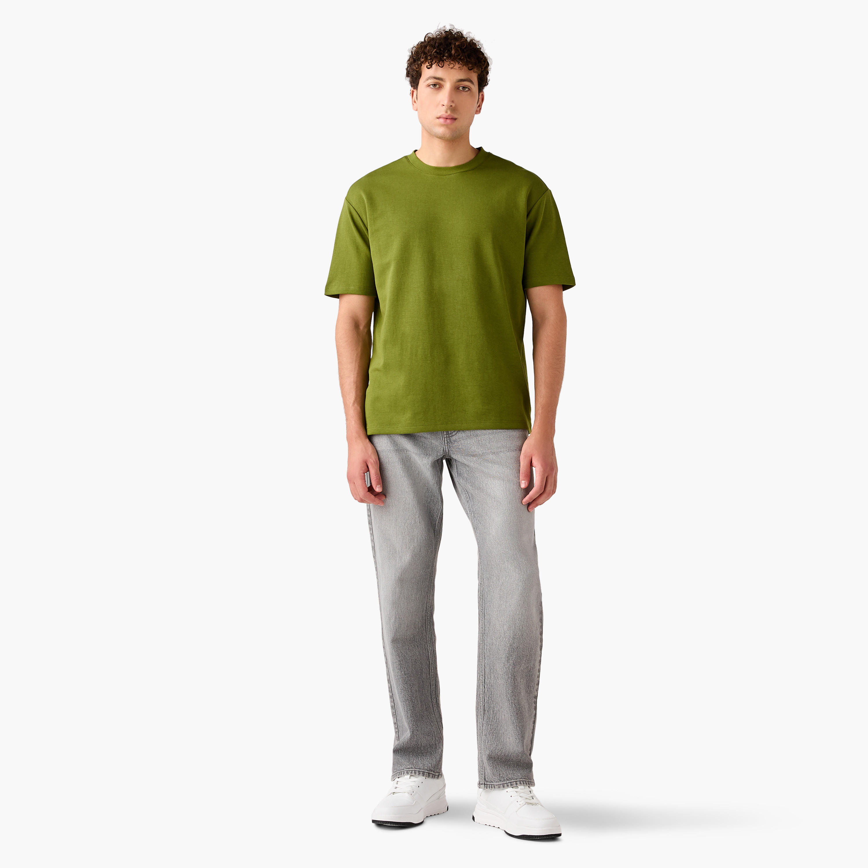 Relaxed Fit Crew Neck T-shirt-men-clothing-tshirtsandpolos-tshirts-image-2