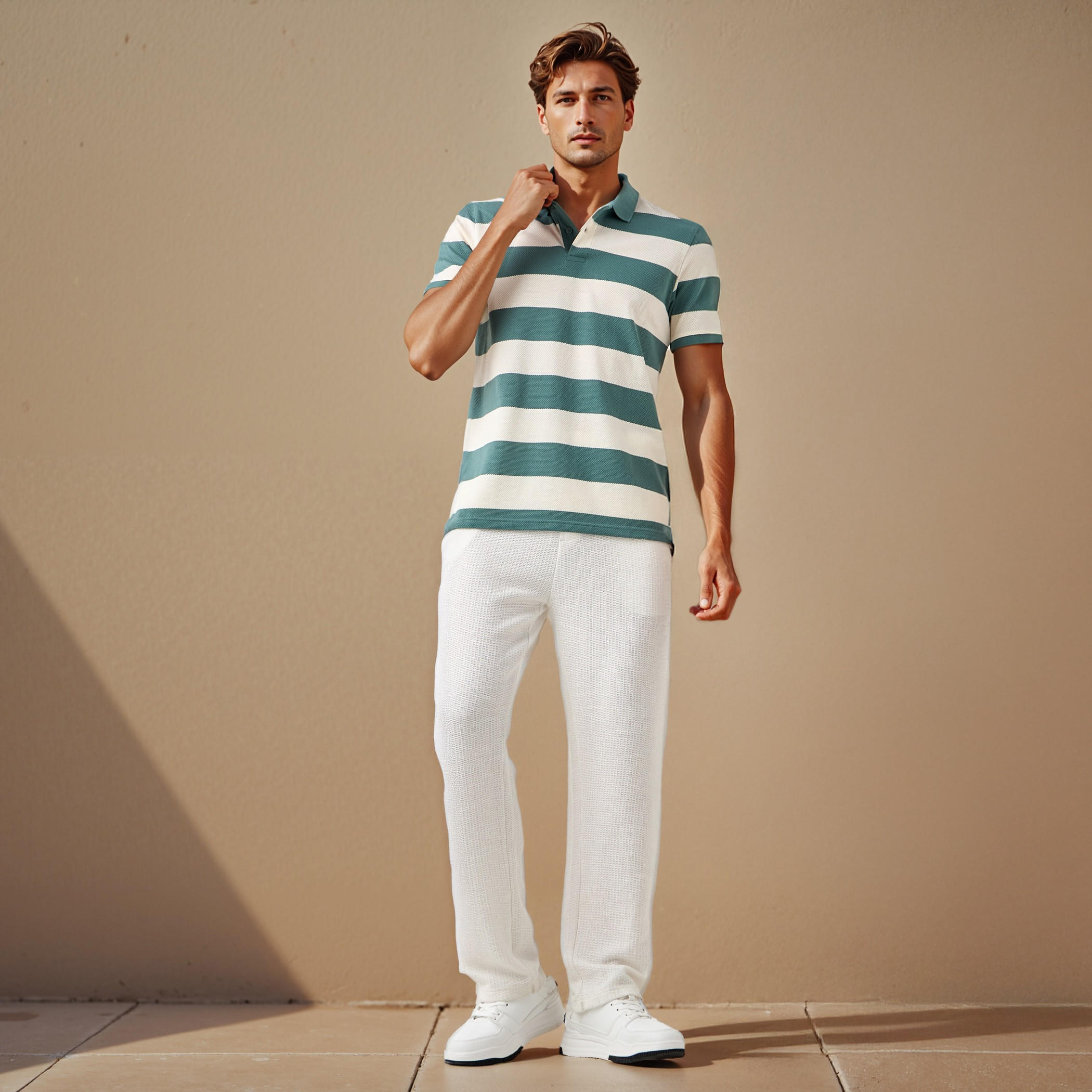 Striped Polo T-shirt-men-clothing-tshirtsandpolos-polos-image-2