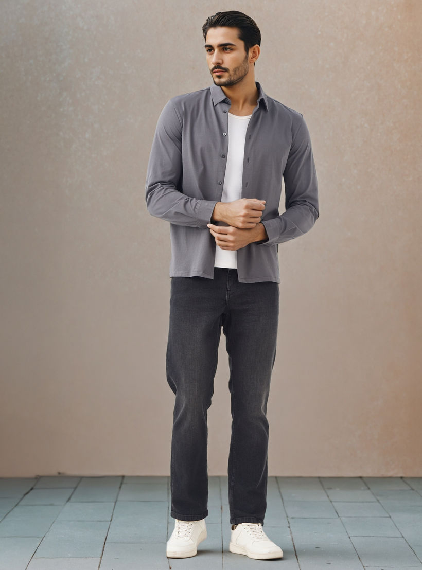 قميص بقصّة عادية-men-clothing-shirts-image-2
