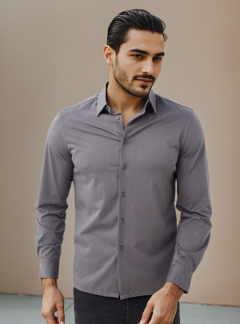 قميص بقصّة عادية-men-clothing-shirts-image-3