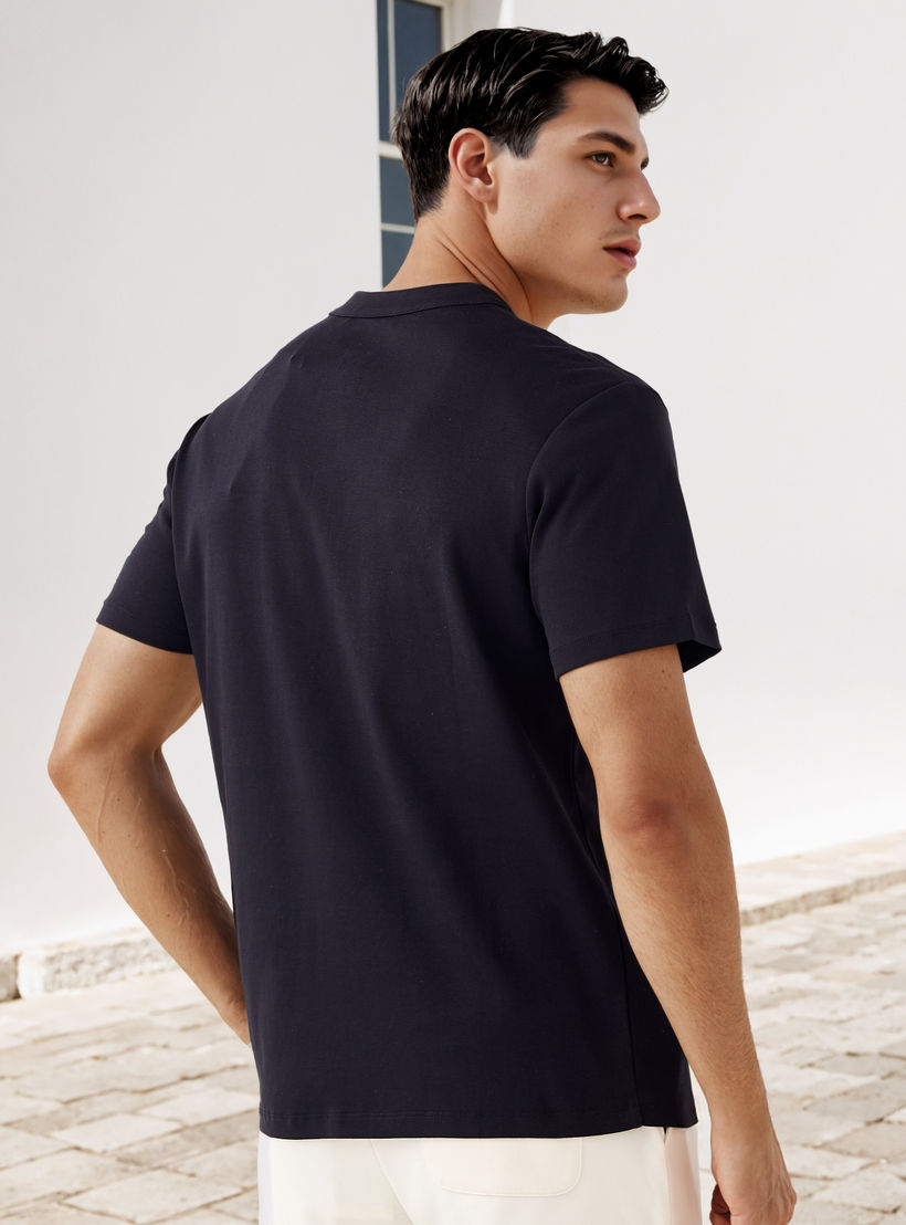Regular Fit Henley Neck T-shirt-men-clothing-tshirtsandpolos-tshirts-image-3