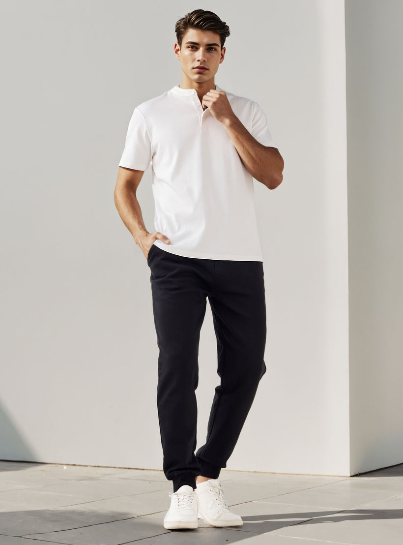Regular Fit Henley Neck T-shirt-men-clothing-tshirtsandpolos-tshirts-image-2