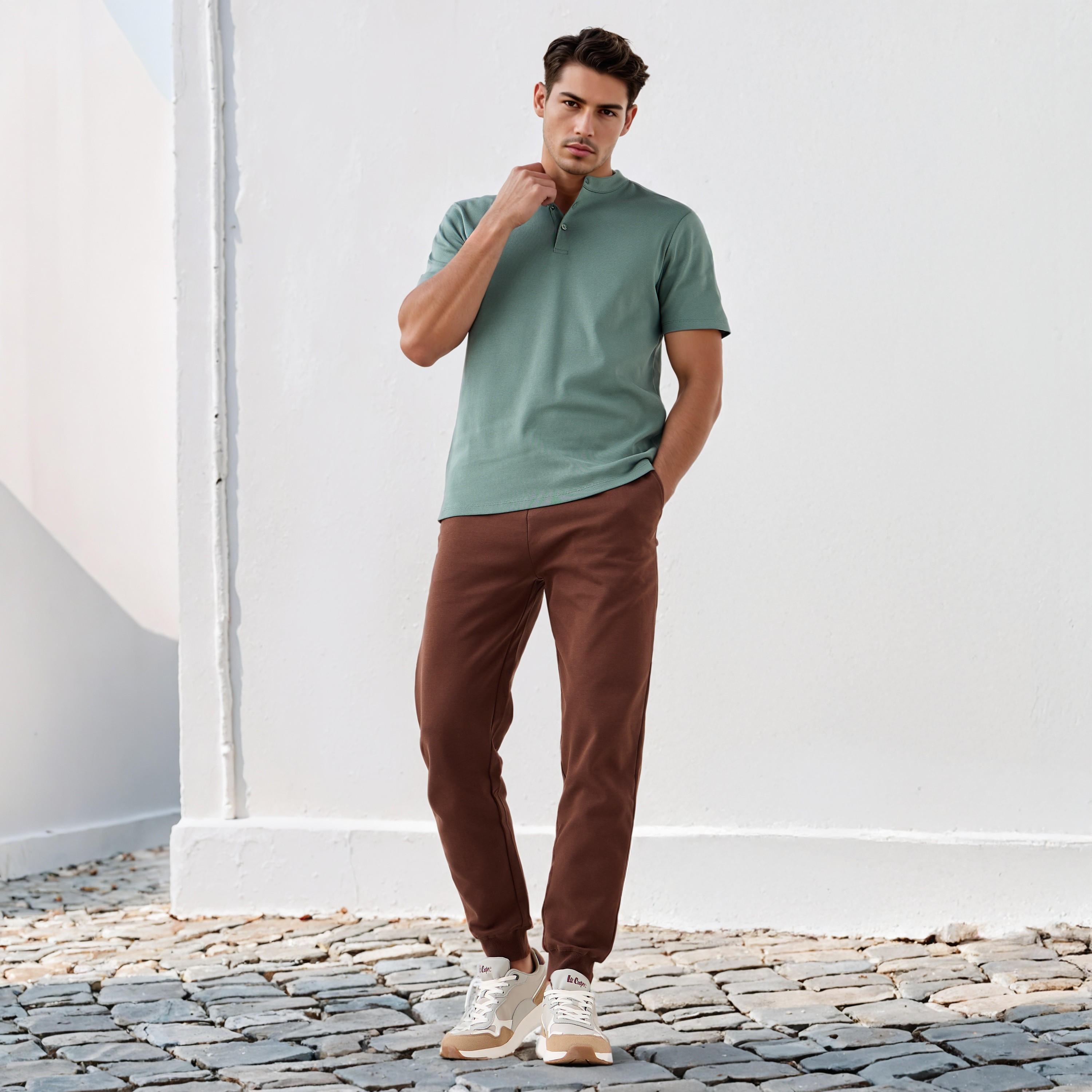 Regular Fit Henley Neck T-shirt-men-clothing-tshirtsandpolos-tshirts-image-2