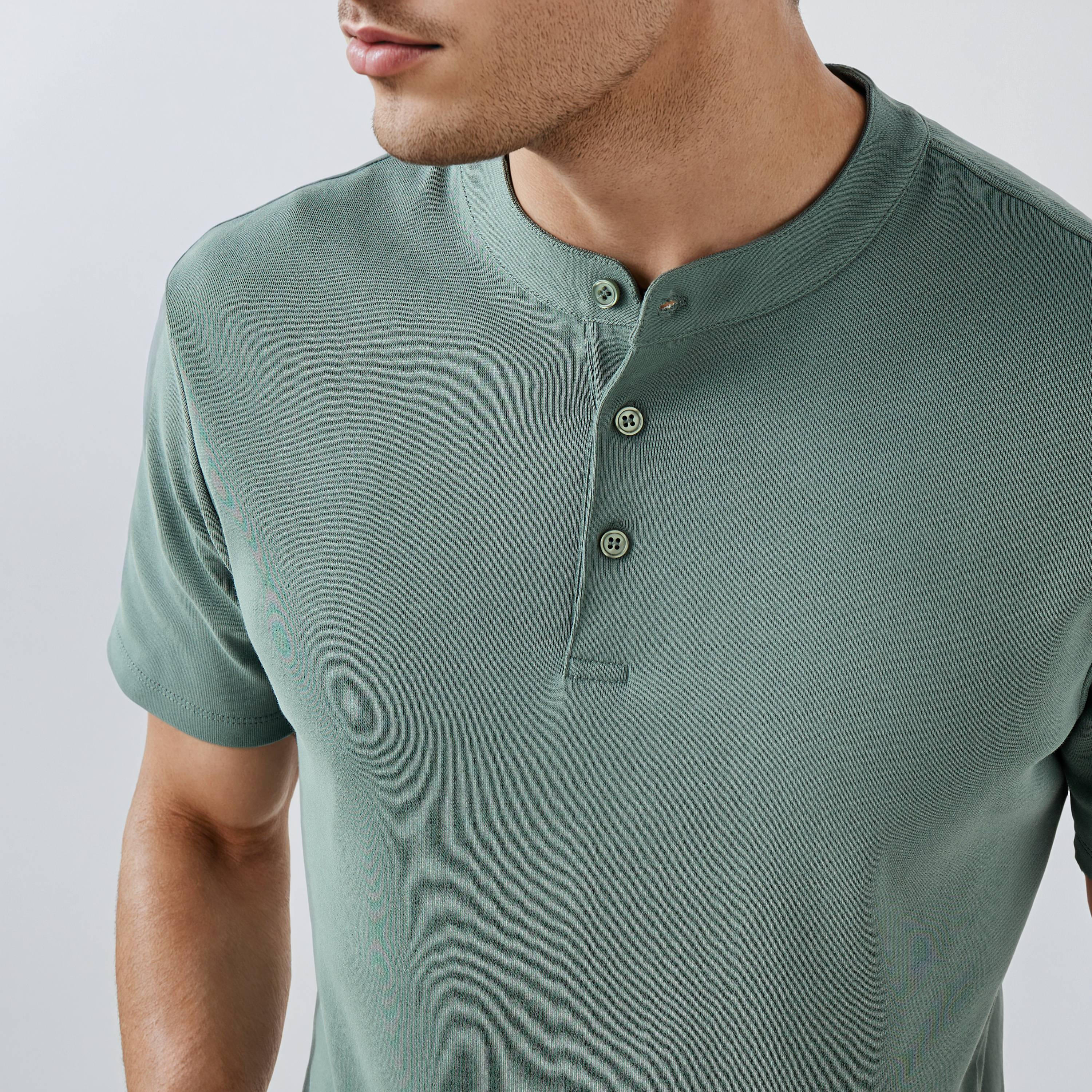Regular Fit Henley Neck T-shirt-men-clothing-tshirtsandpolos-tshirts-image-4