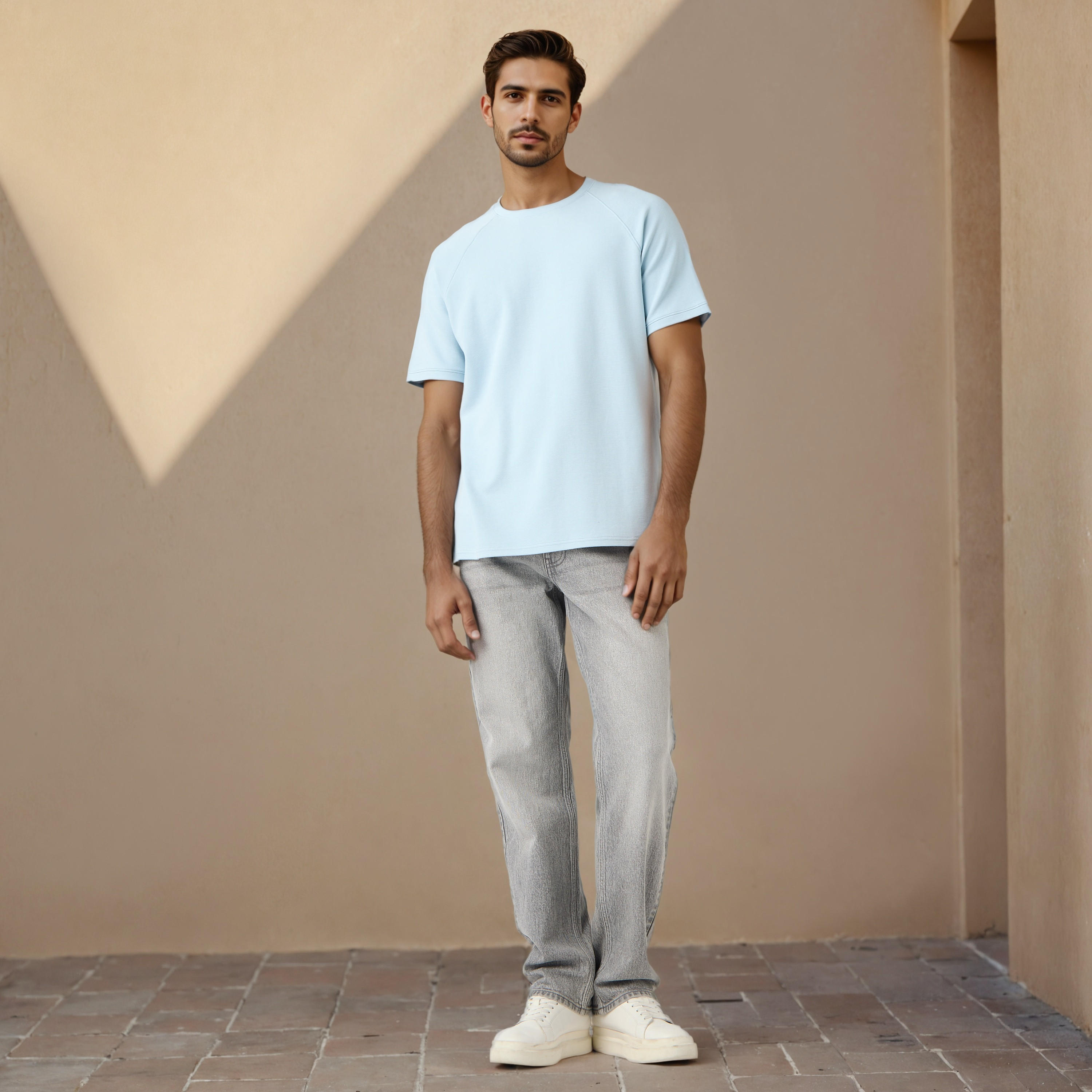 Textured Raglan Sleeves T-shirt-men-clothing-tshirtsandpolos-tshirts-image-2