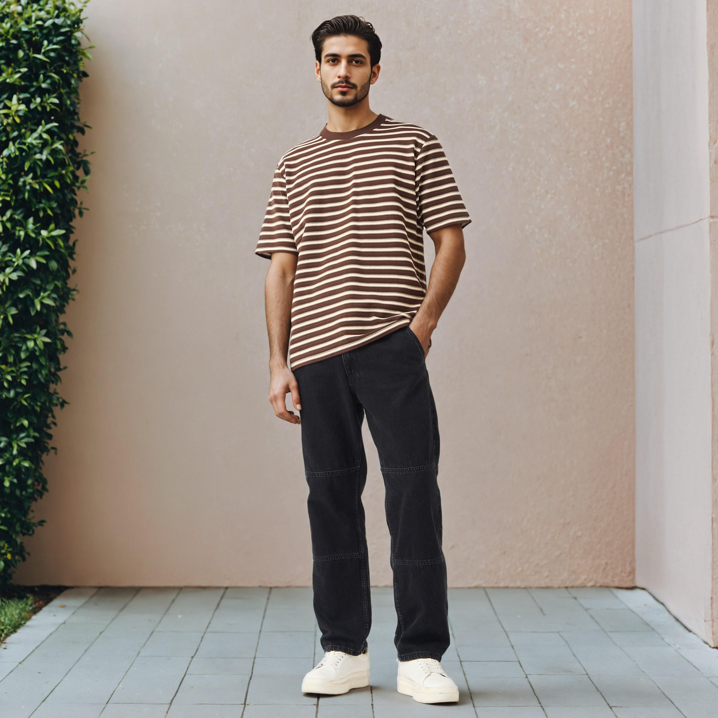 Striped Crew Neck Ottoman T-shirt-men-clothing-tshirtsandpolos-tshirts-image-2