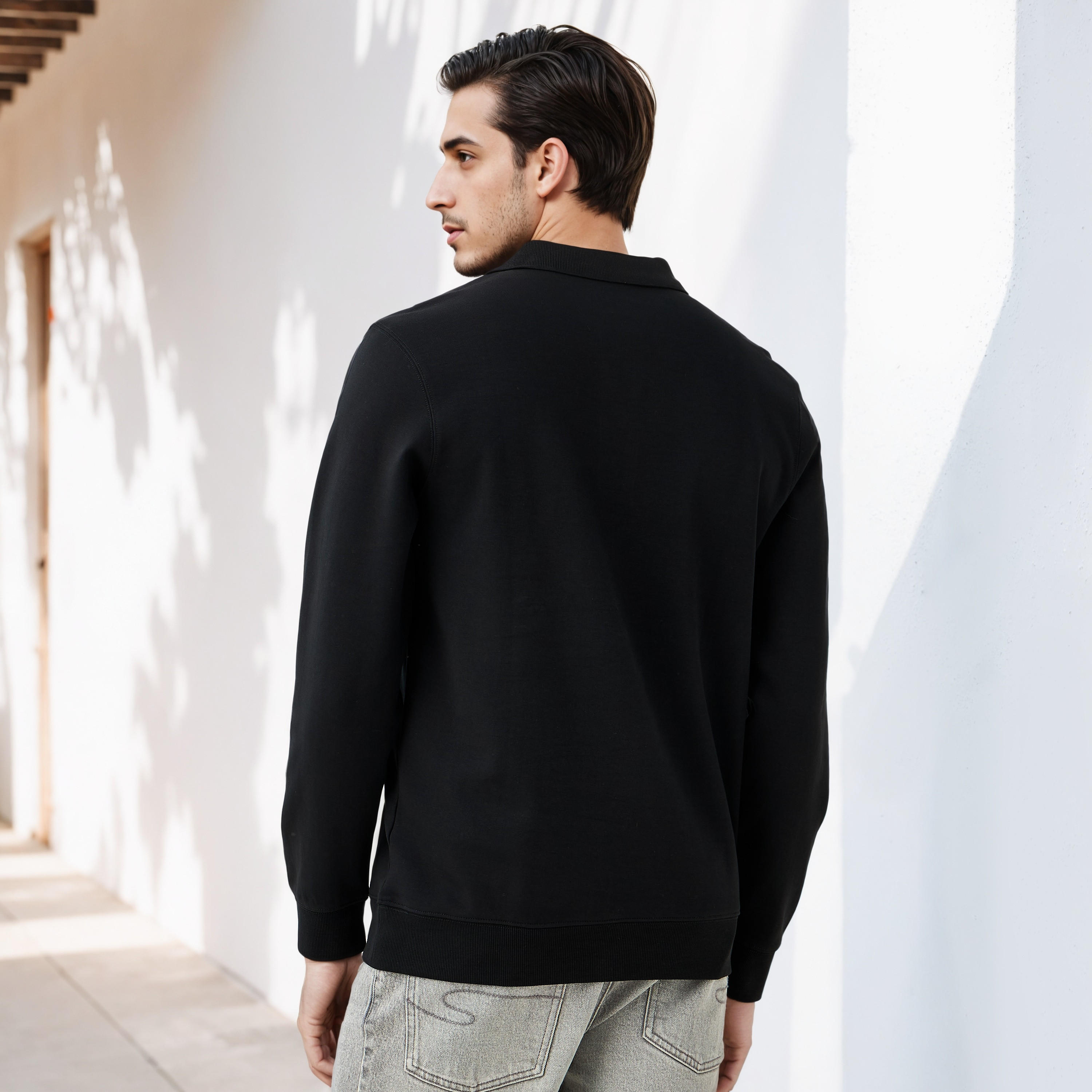 تيشيرت بولو بقصة عادية-men-clothing-tshirtsandpolos-polos-image-3