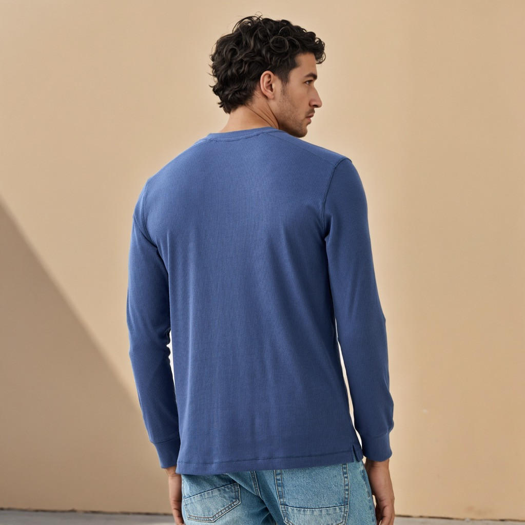 Regular Fit Textured T-shirt-men-clothing-tshirtsandpolos-tshirts-image-3