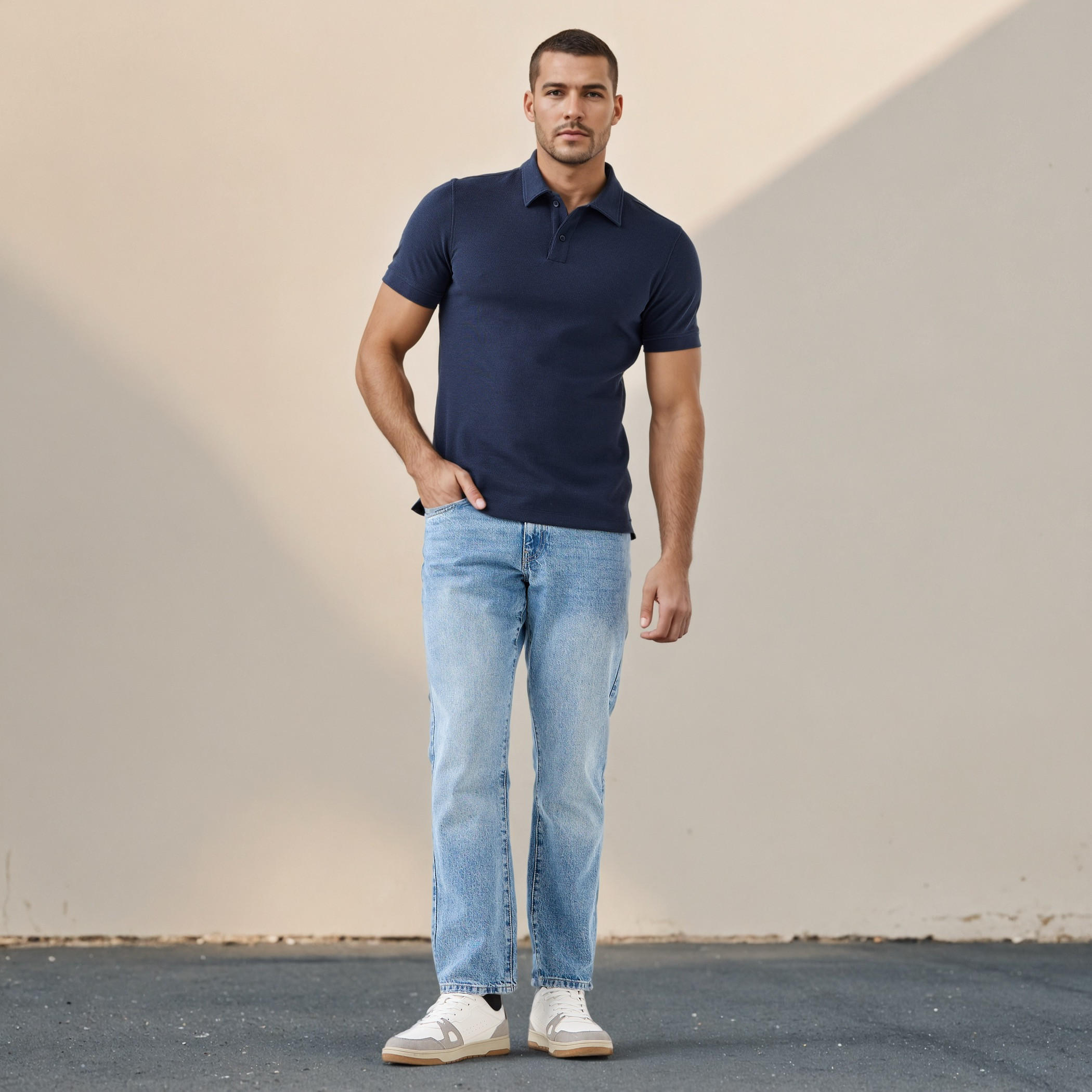 تيشيرت بولو بارز الملمس-men-clothing-tshirtsandpolos-polos-image-2
