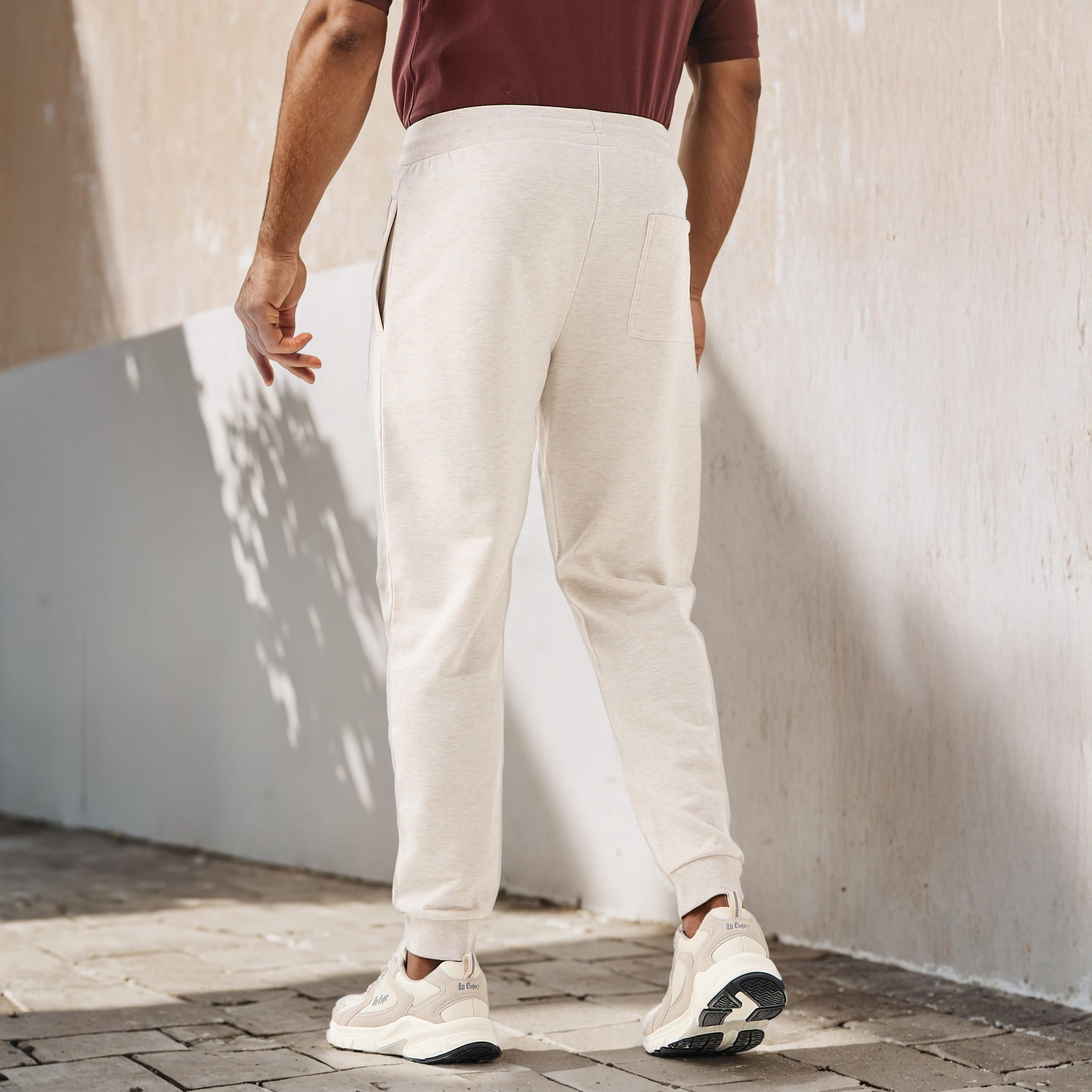 Regular Fit Flexi Waist Joggers with Pockets-men-clothing-bottoms-joggers-image-4