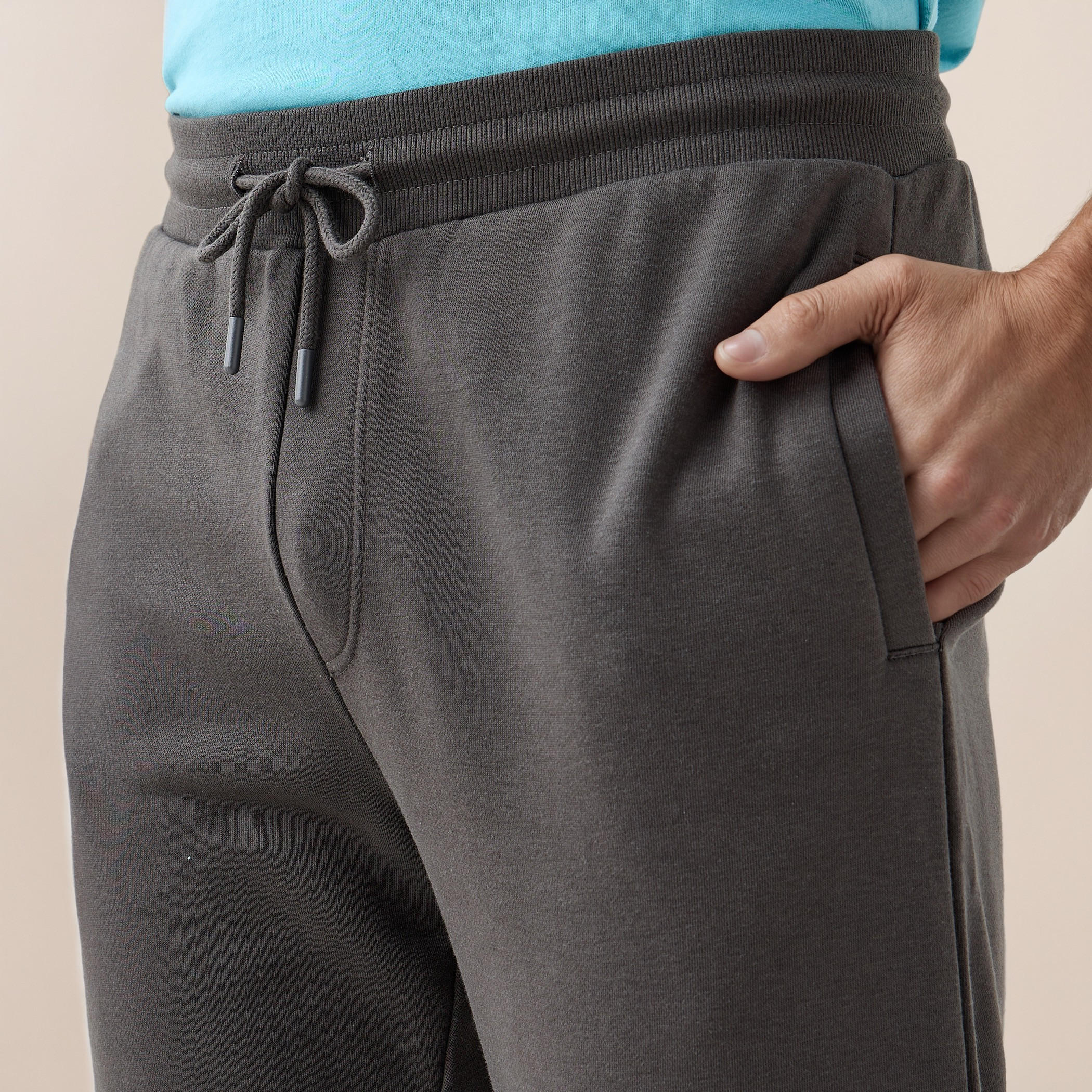 Regular Fit Flexi Waist Joggers with Pockets-men-clothing-bottoms-joggers-image-4
