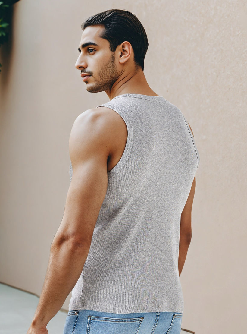 Men Ribbed Cotton Blend Vest-men-clothing-innerwear-vests-image-3