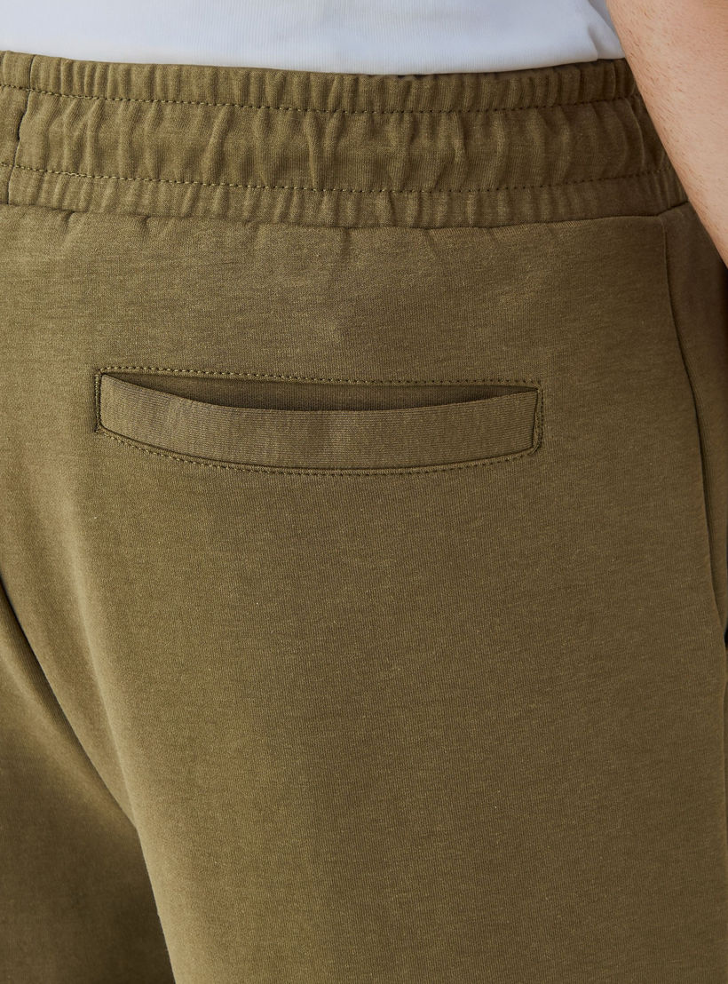 Regular Fit Scuba Flexi Waist Shorts-men-clothing-bottoms-shorts-image-5
