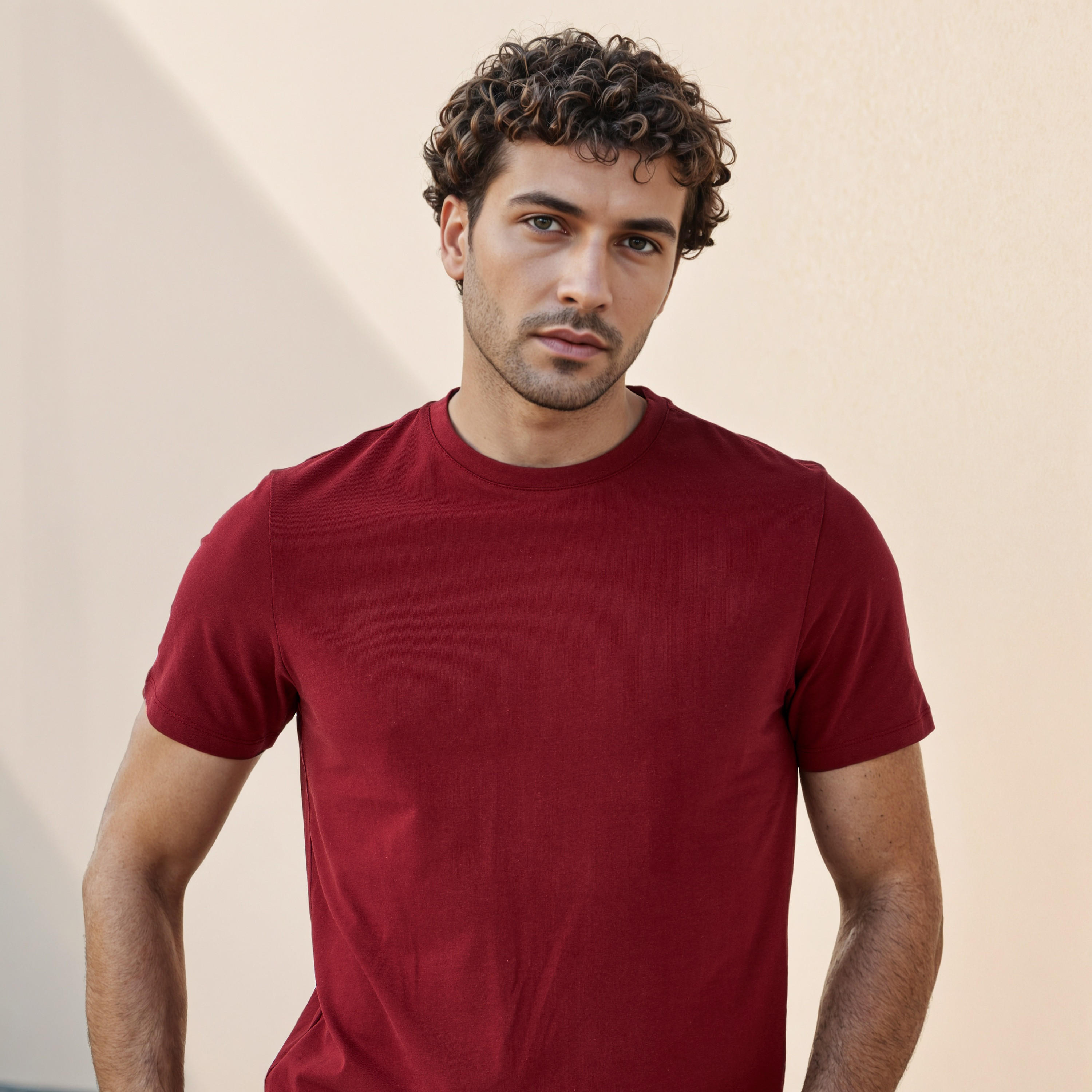 Regular Fit Crew Neck T-shirt-men-clothing-tshirtsandpolos-tshirts-image-4
