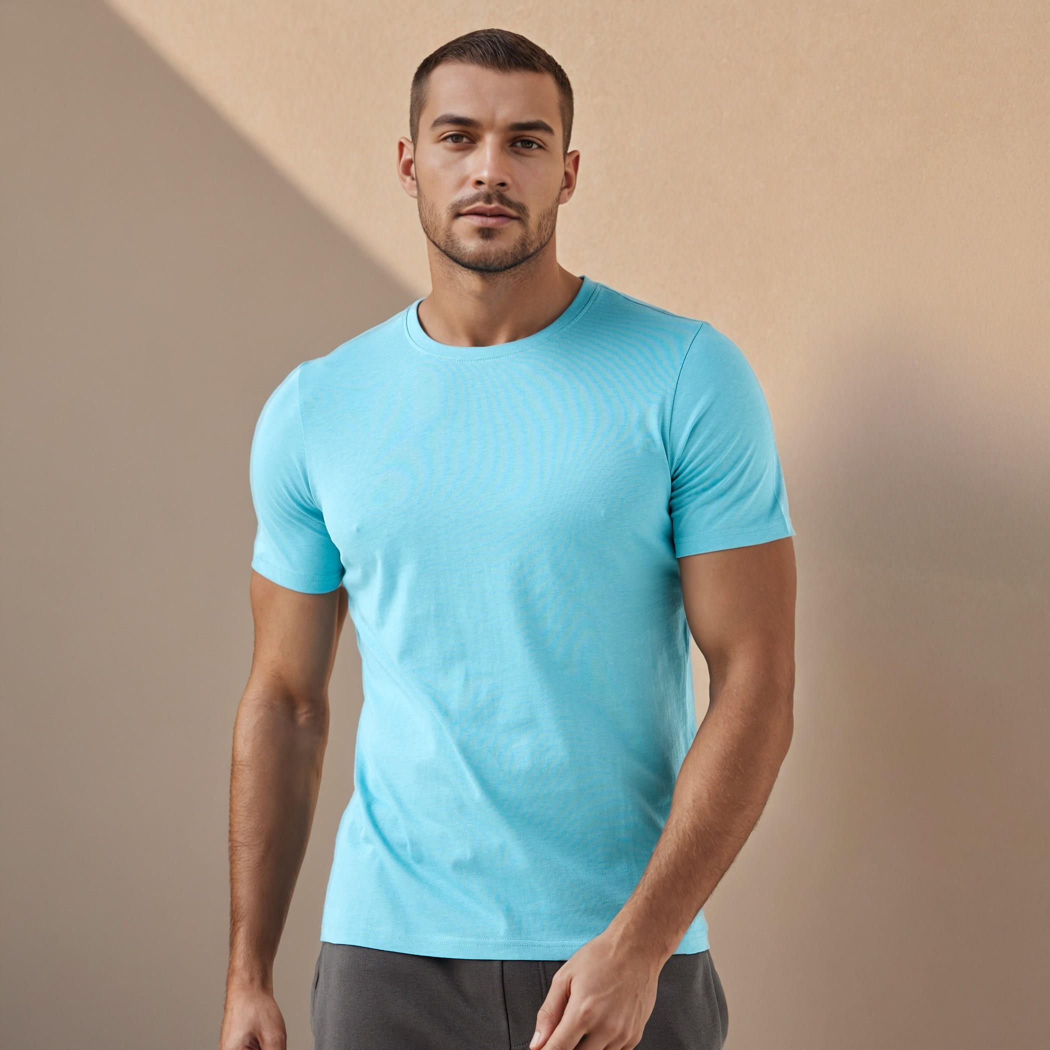 Regular Fit Crew Neck T-shirt-men-clothing-tshirtsandpolos-tshirts-image-1