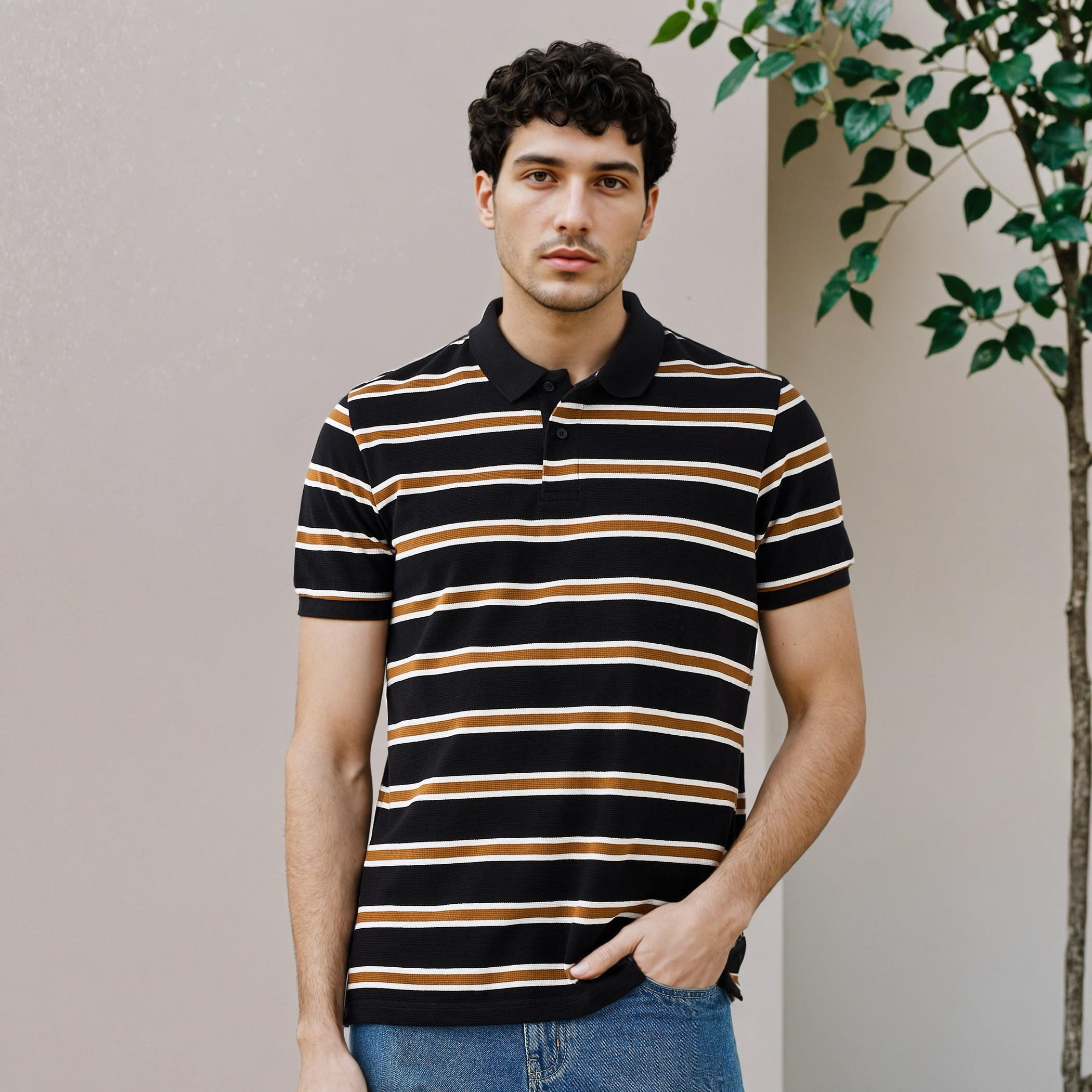تيشيرت بولو بيكيه مخطط-men-clothing-tshirtsandpolos-polos-image-6