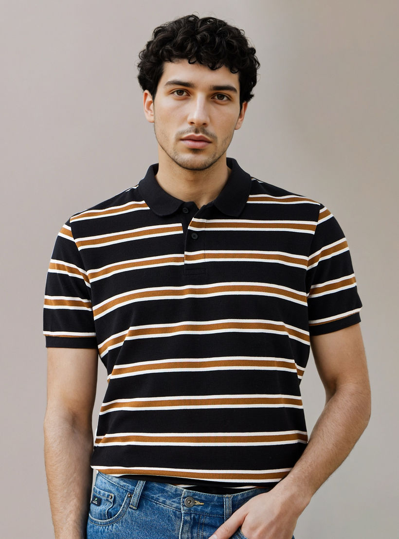 Striped Pique Polo T-shirt-men-clothing-tshirtsandpolos-polos-image-4
