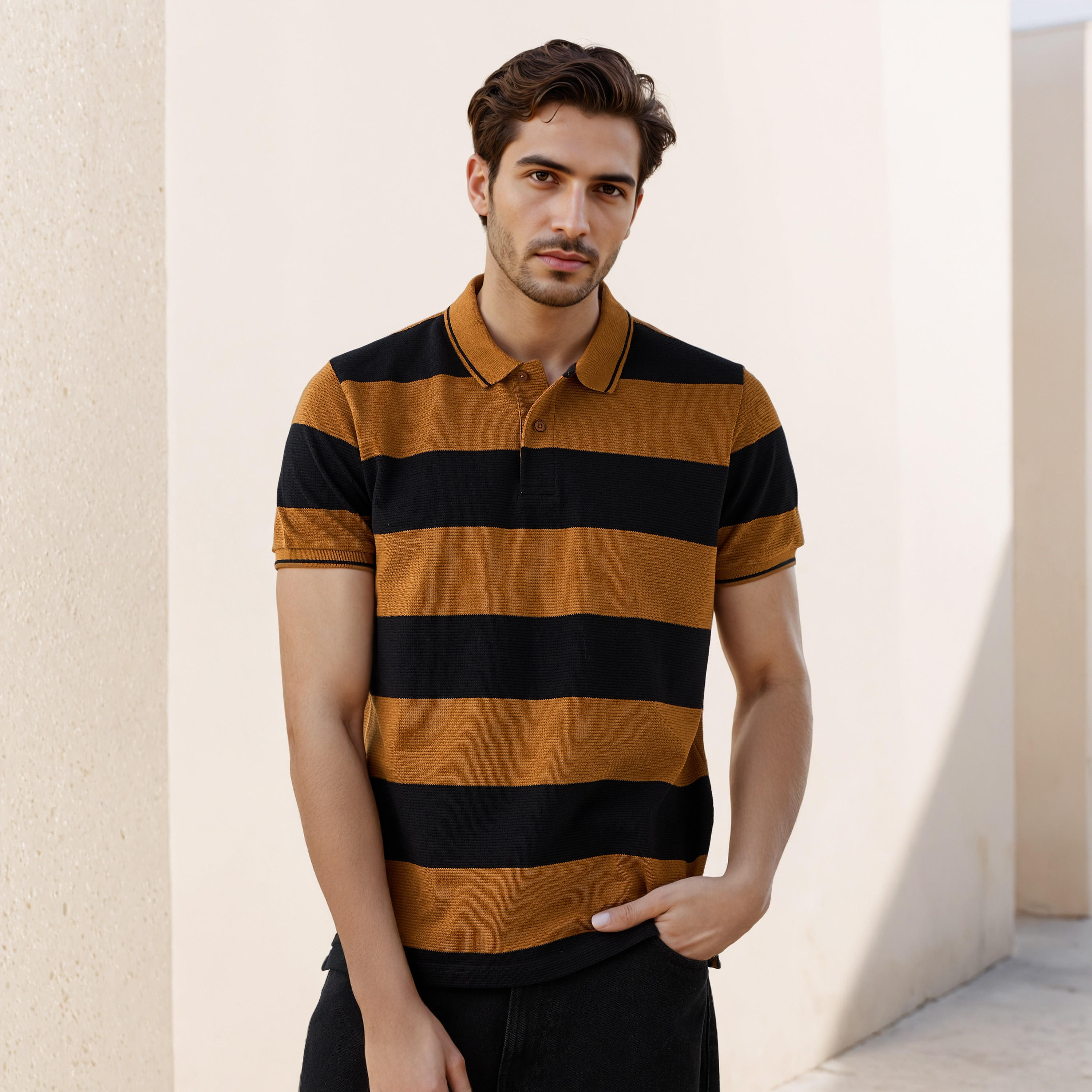 تيشيرت بولو مقلم-men-clothing-tshirtsandpolos-polos-image-1