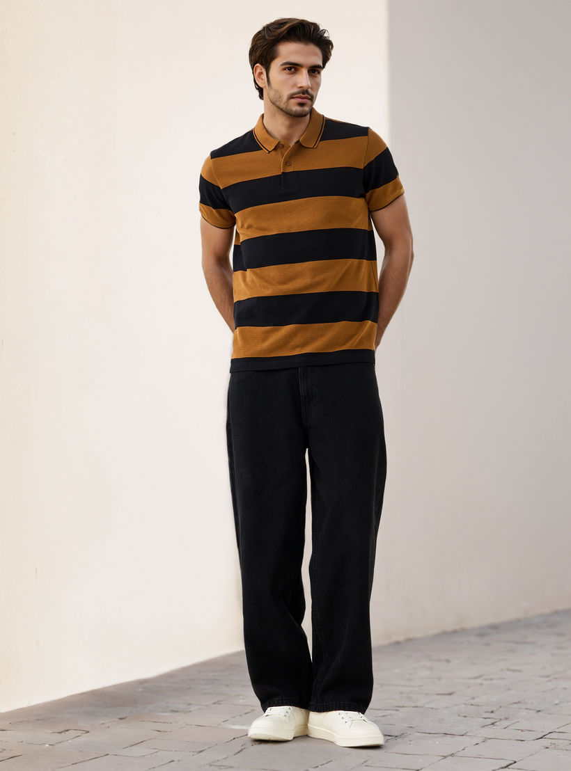 تيشيرت بولو مقلم-men-clothing-tshirtsandpolos-polos-image-2