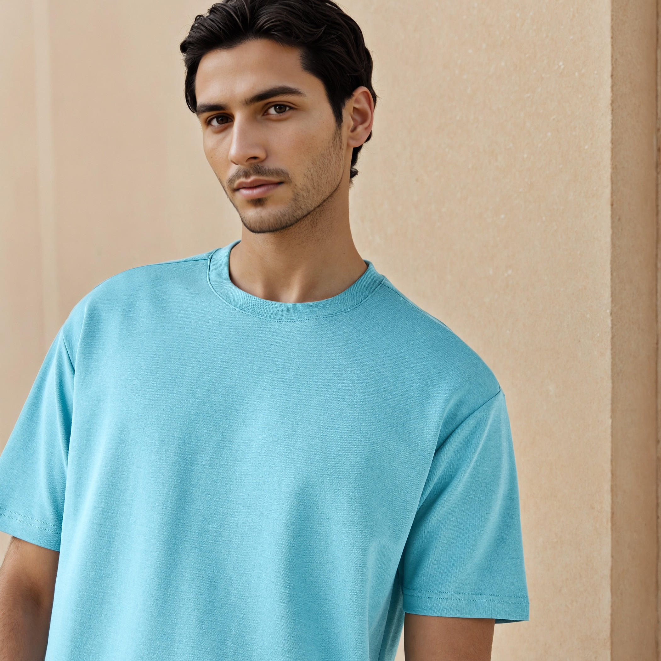 Relaxed Fit Drop Shoulder T-shirt-men-clothing-tshirtsandpolos-tshirts-image-4