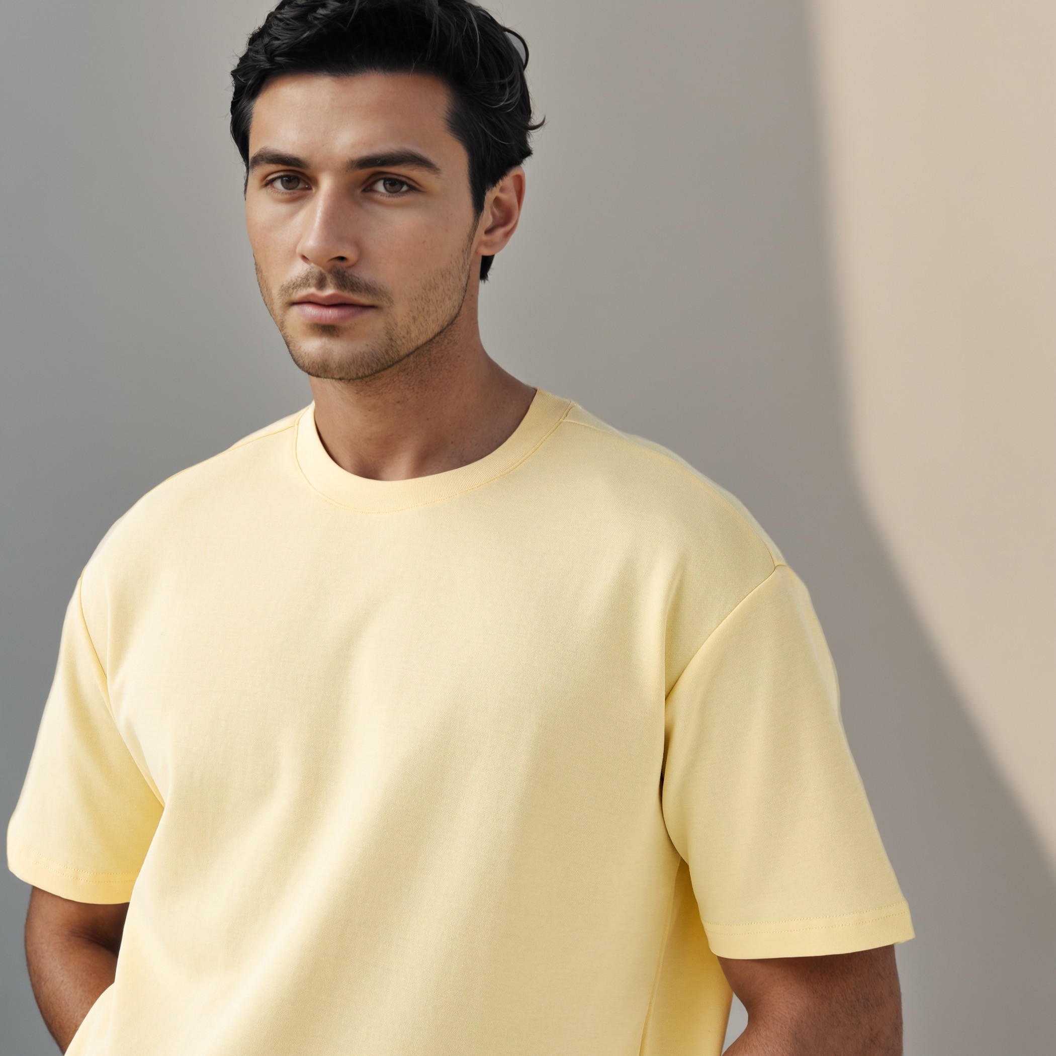 Relaxed Fit Drop Shoulder T-shirt-men-clothing-tshirtsandpolos-tshirts-image-4