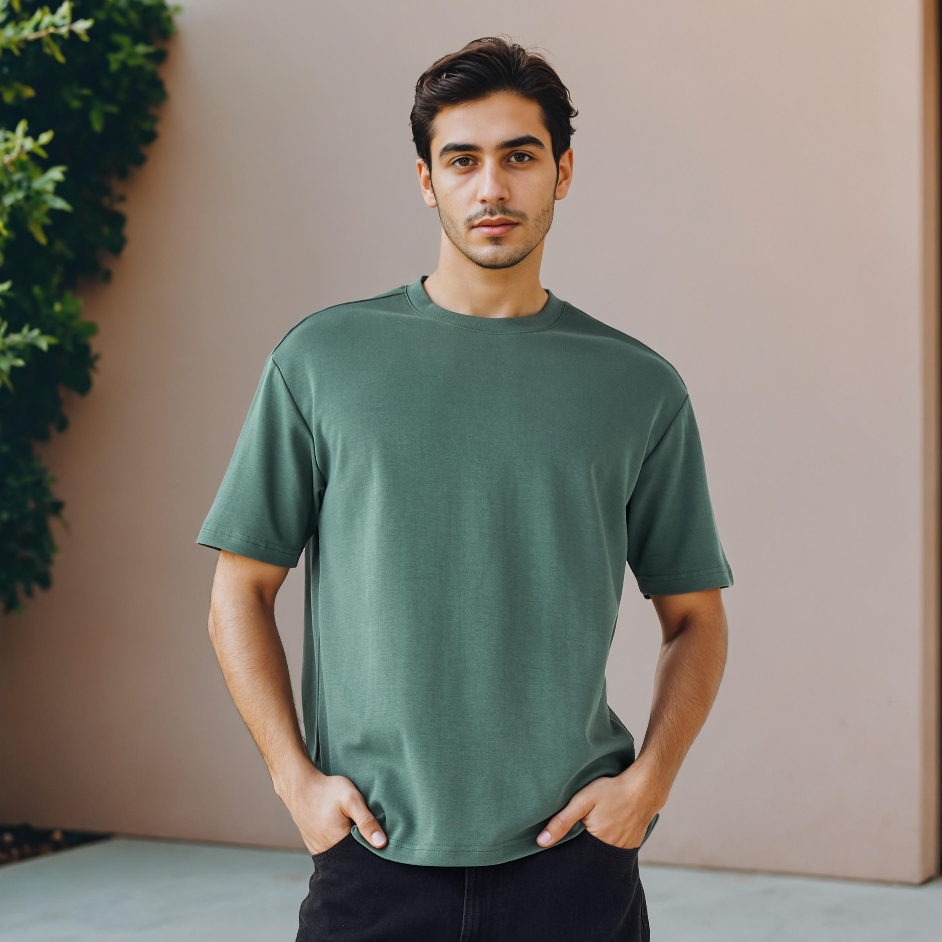 Relaxed Fit Drop Shoulder T-shirt-men-clothing-tshirtsandpolos-tshirts-image-1