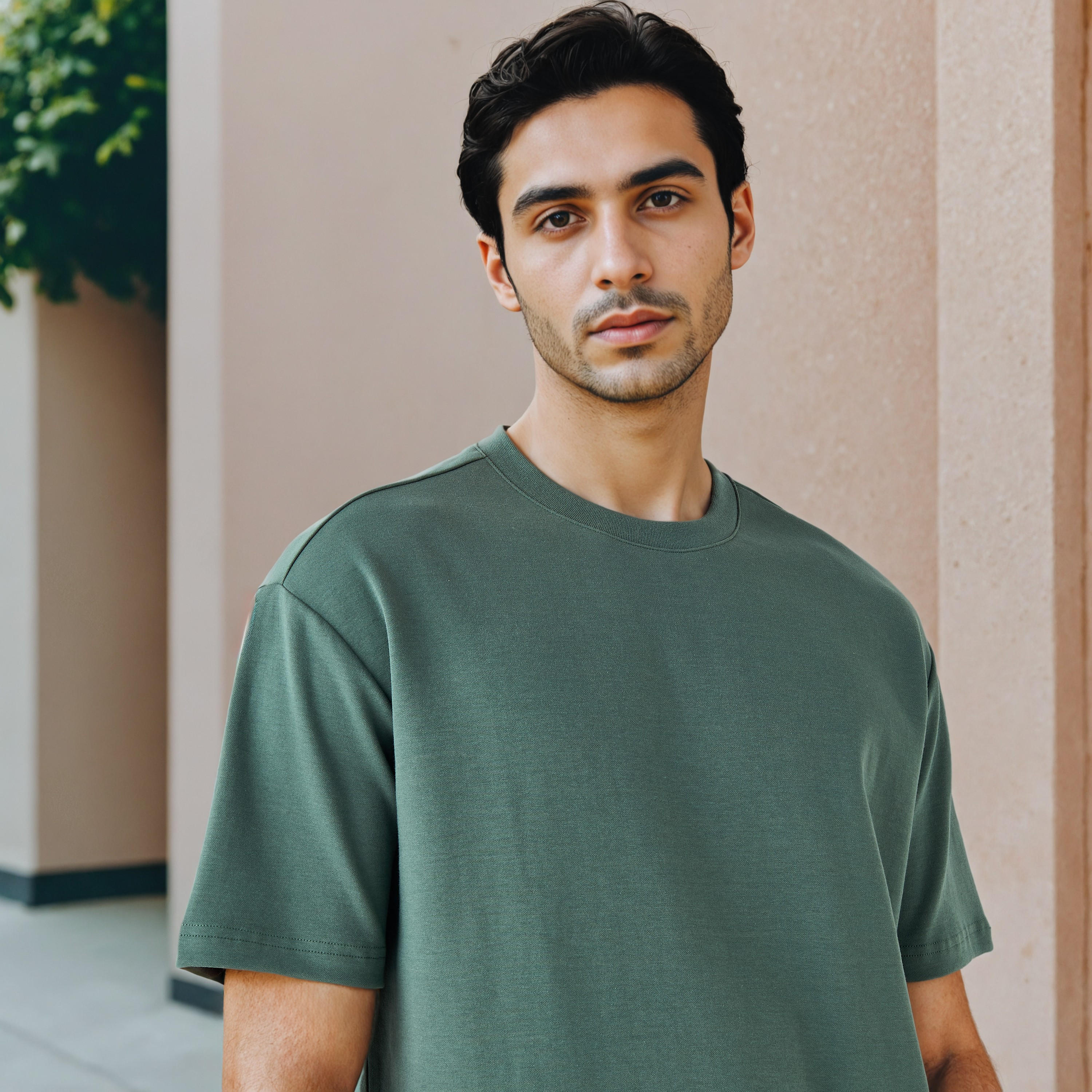 تيشيرت بقصّة مريحة وأكتاف منسدلة-men-clothing-tshirtsandpolos-tshirts-image-4