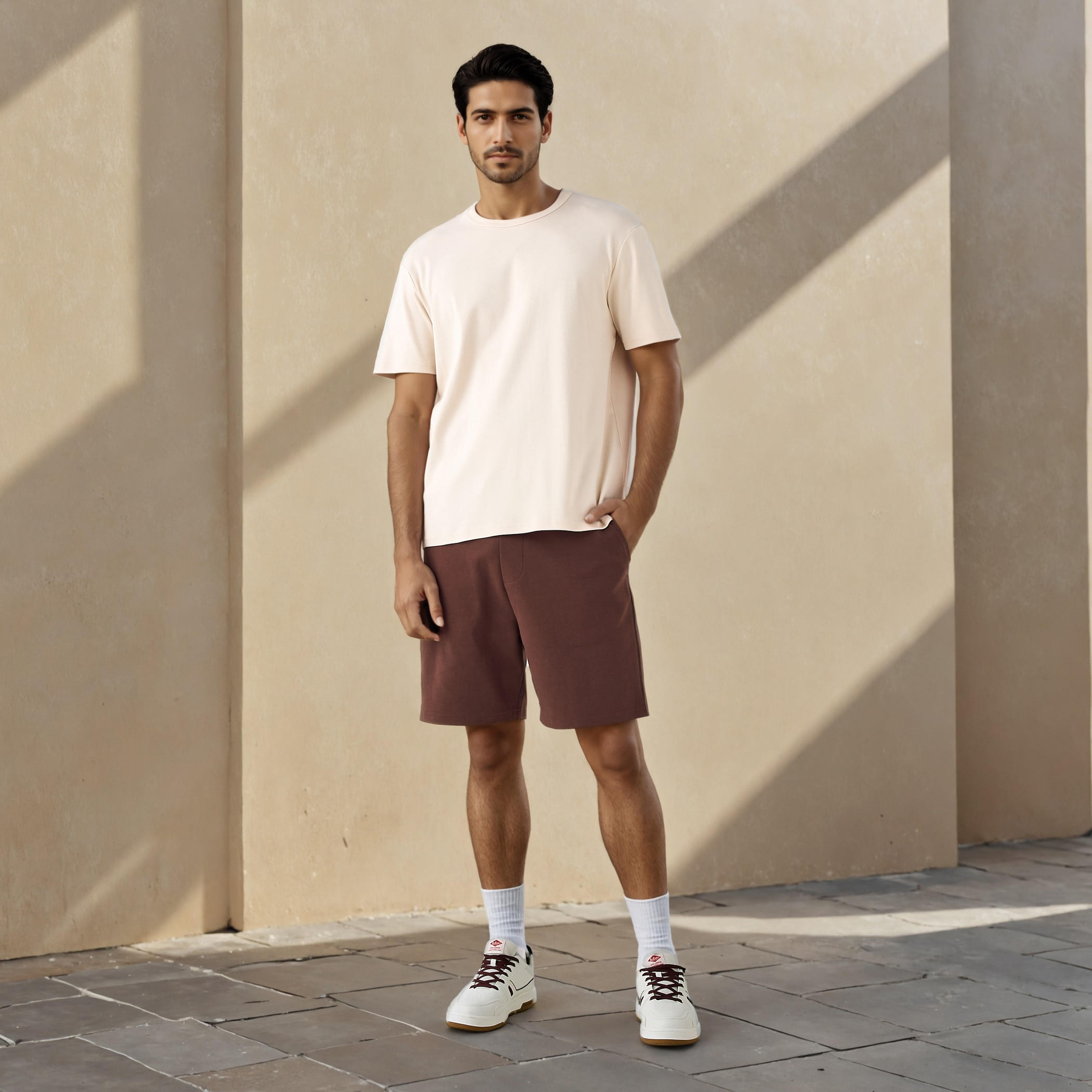Relaxed Fit Crew Neck T-shirt-men-clothing-tshirtsandpolos-tshirts-image-2
