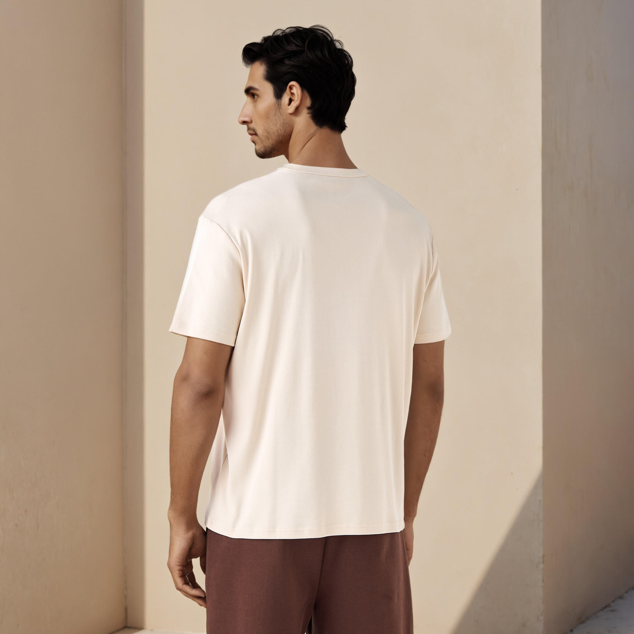 Relaxed Fit Crew Neck T-shirt-men-clothing-tshirtsandpolos-tshirts-image-3