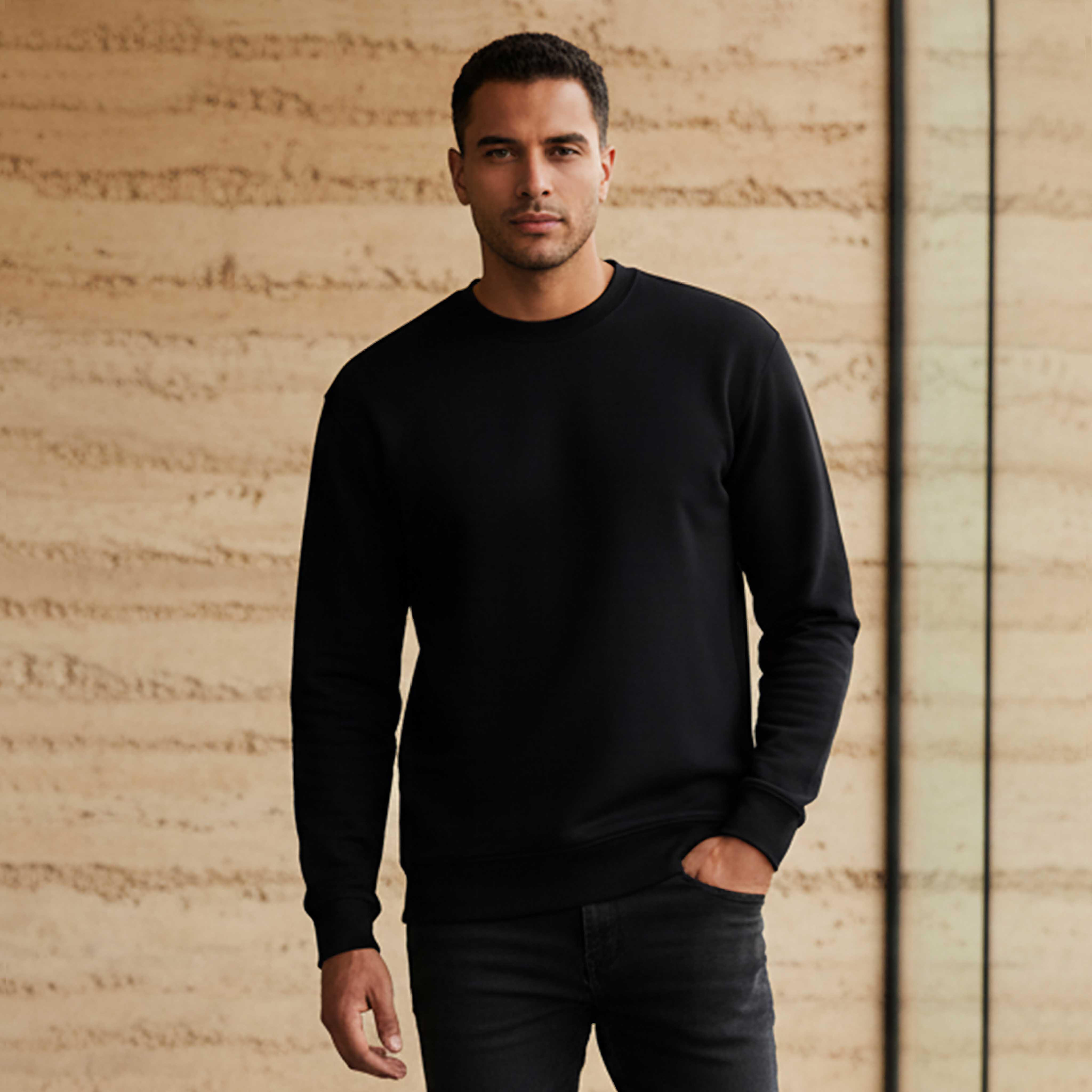 Men Regular Fit Soft Touch Sweatshirt-men-winterwear-hoodiesandsweatshirts-image-1