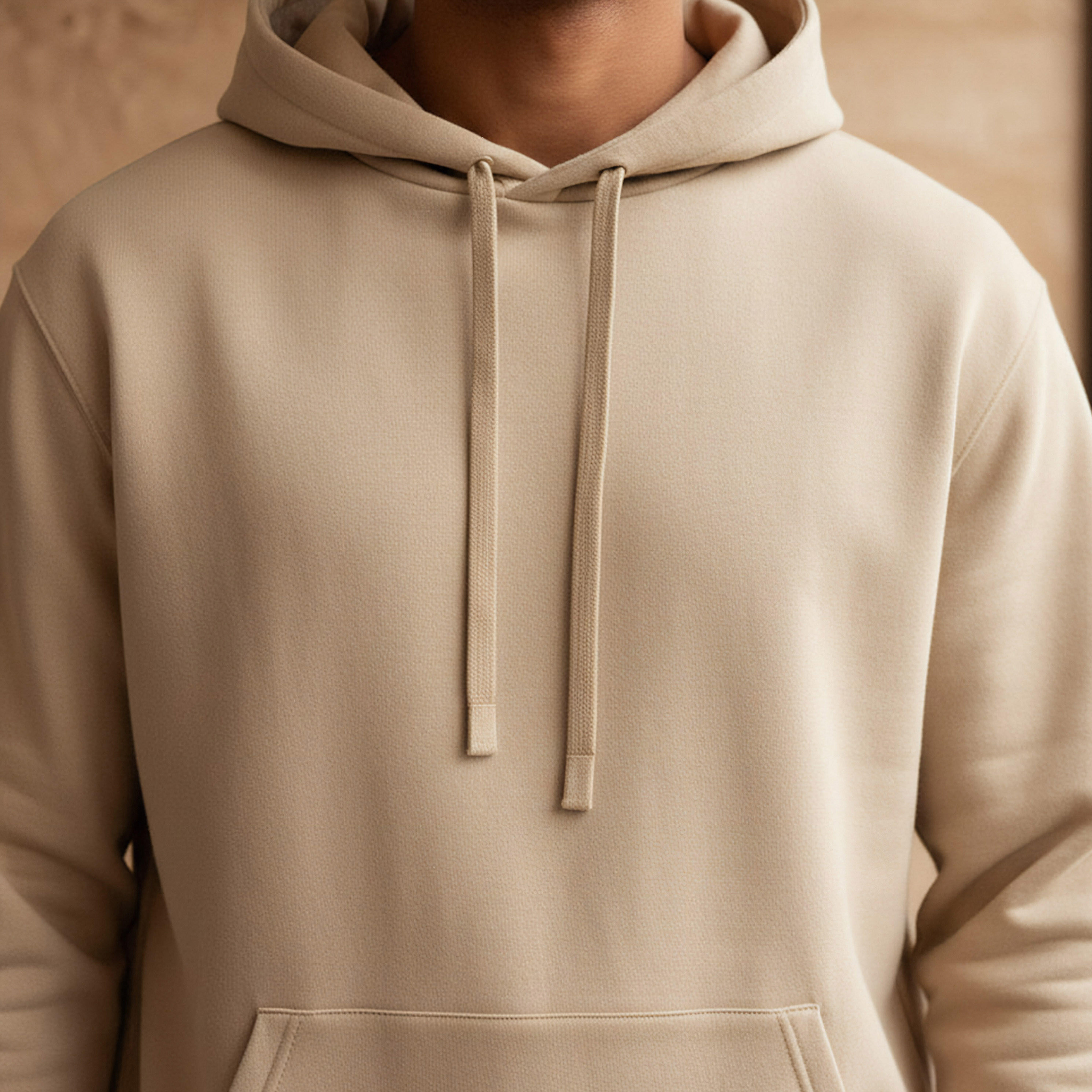 Men Relaxed Fit Kangaroo Pocket Hoodie-men-winterwear-hoodiesandsweatshirts-image-4