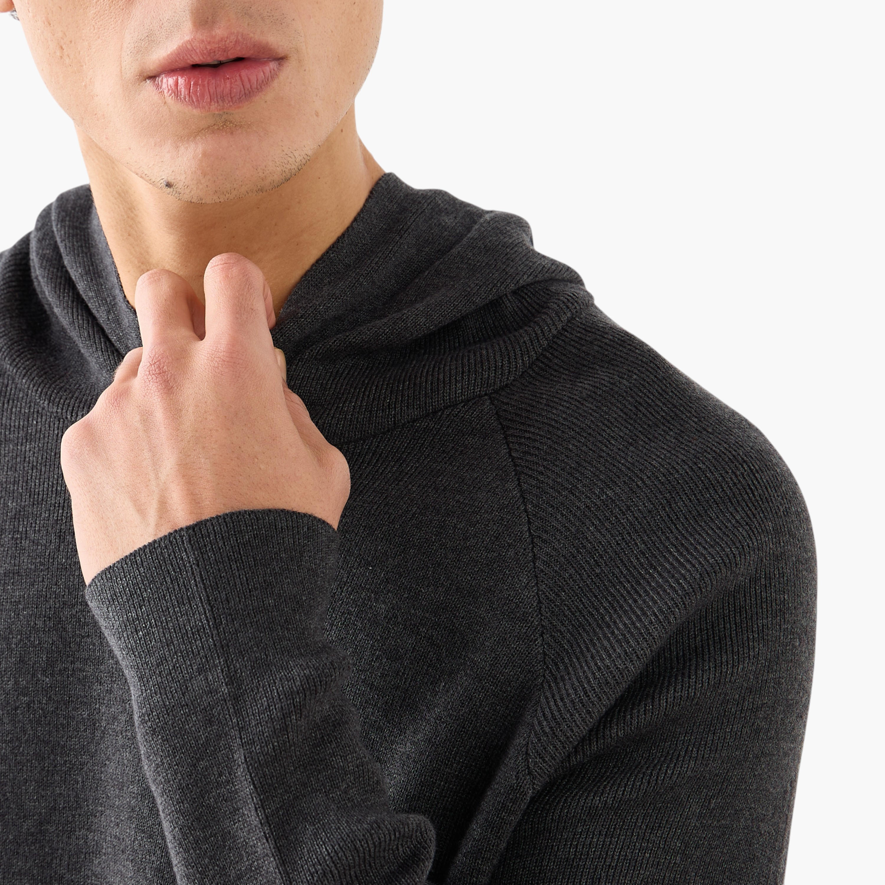 سويتر محبوك بقبعة للرجال-men-clothing-sweatersandpullovers-image-1