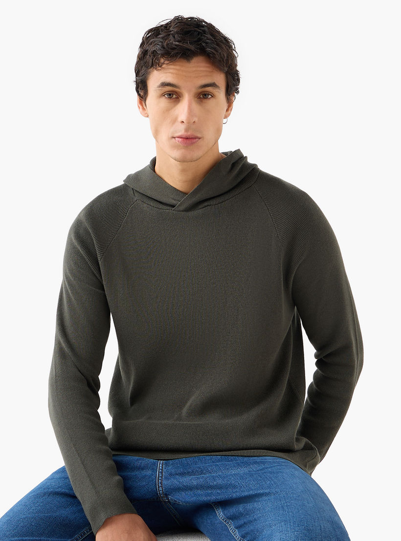 Men Hooded Neck Knitted Sweater-men-clothing-sweatersandpullovers-image-1