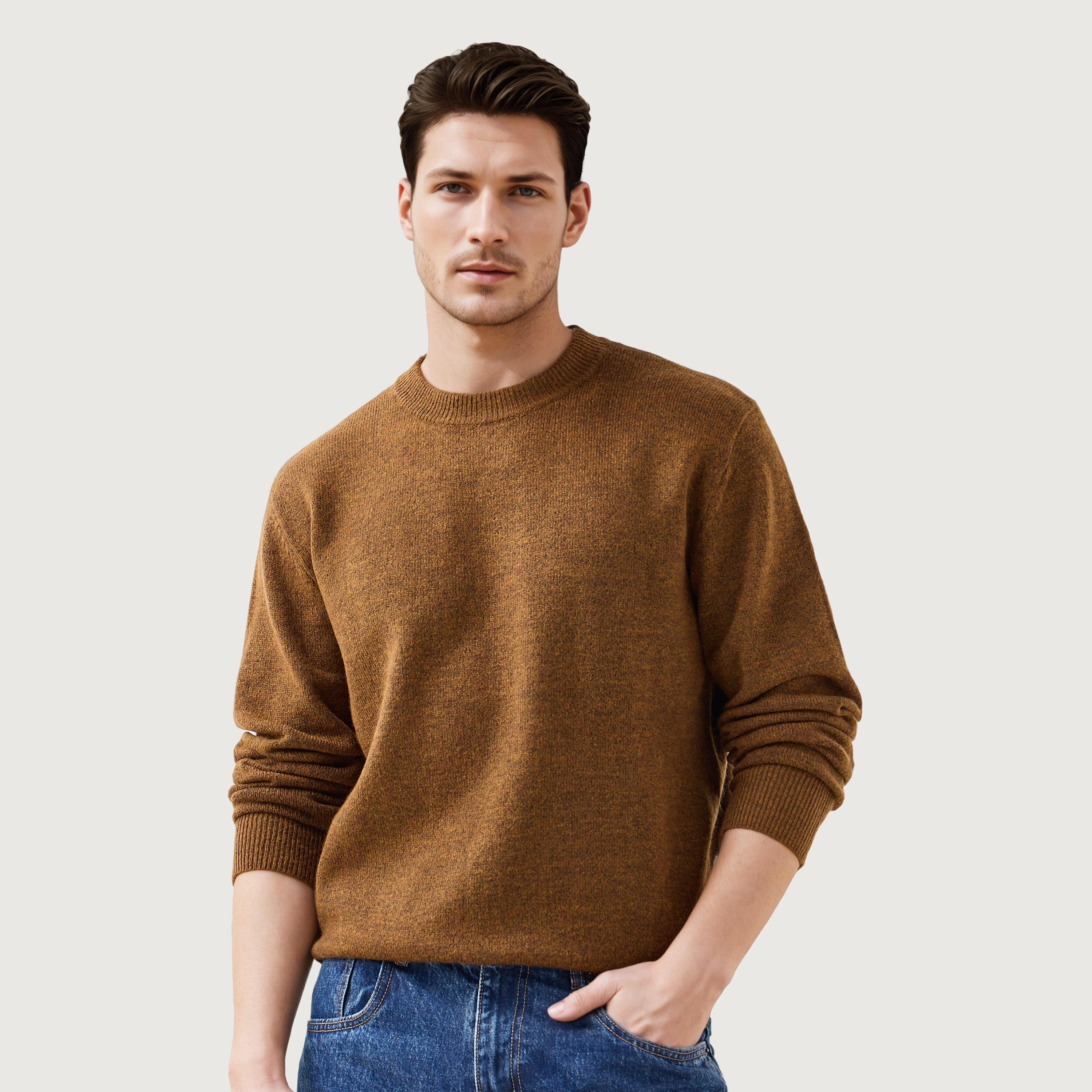 كنزة بارزة الملمس بياقة ضيقة-men-clothing-sweatersandpullovers-image-6